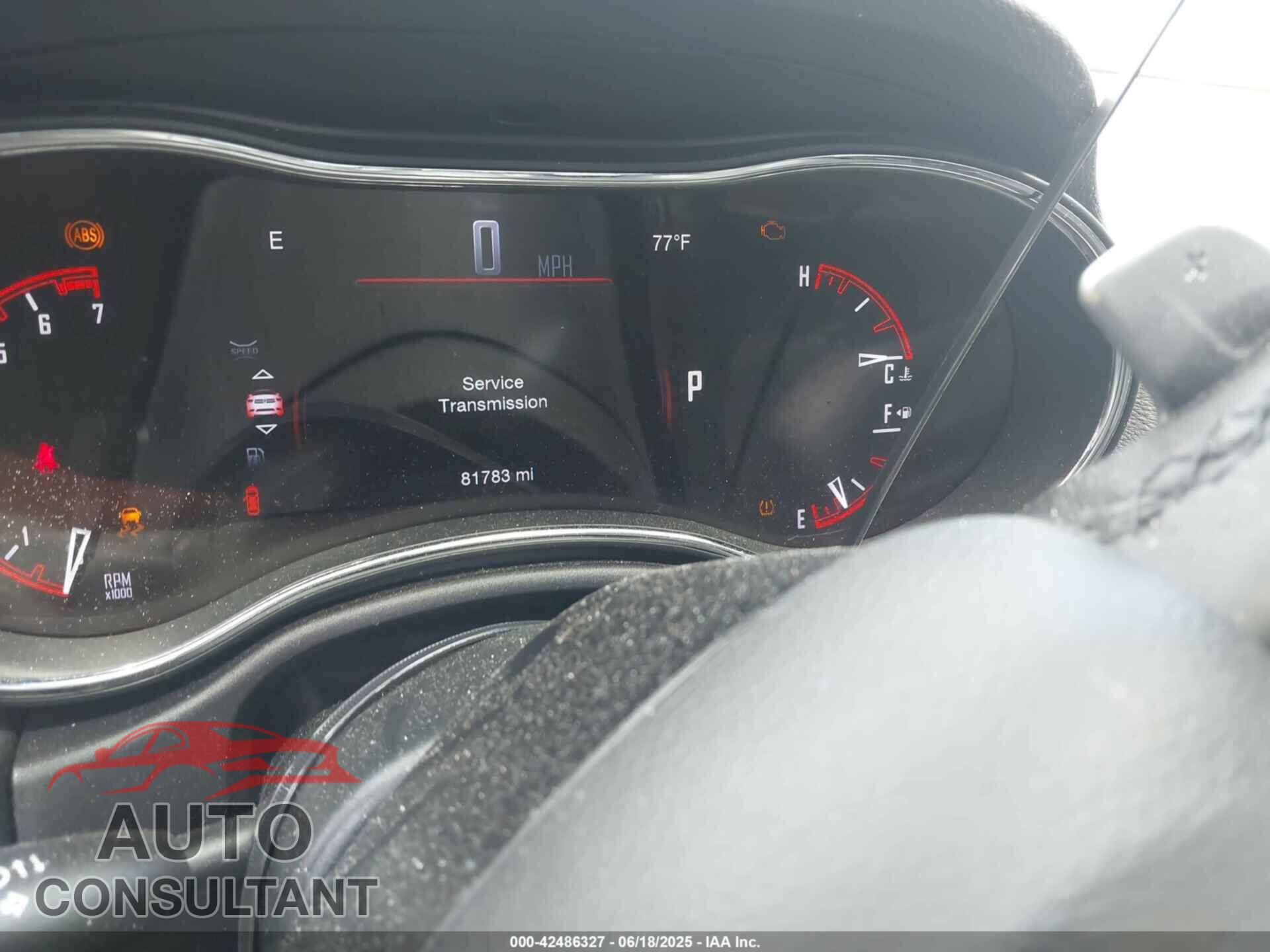 DODGE DURANGO 2017 - 1C4RDJDGXHC780866