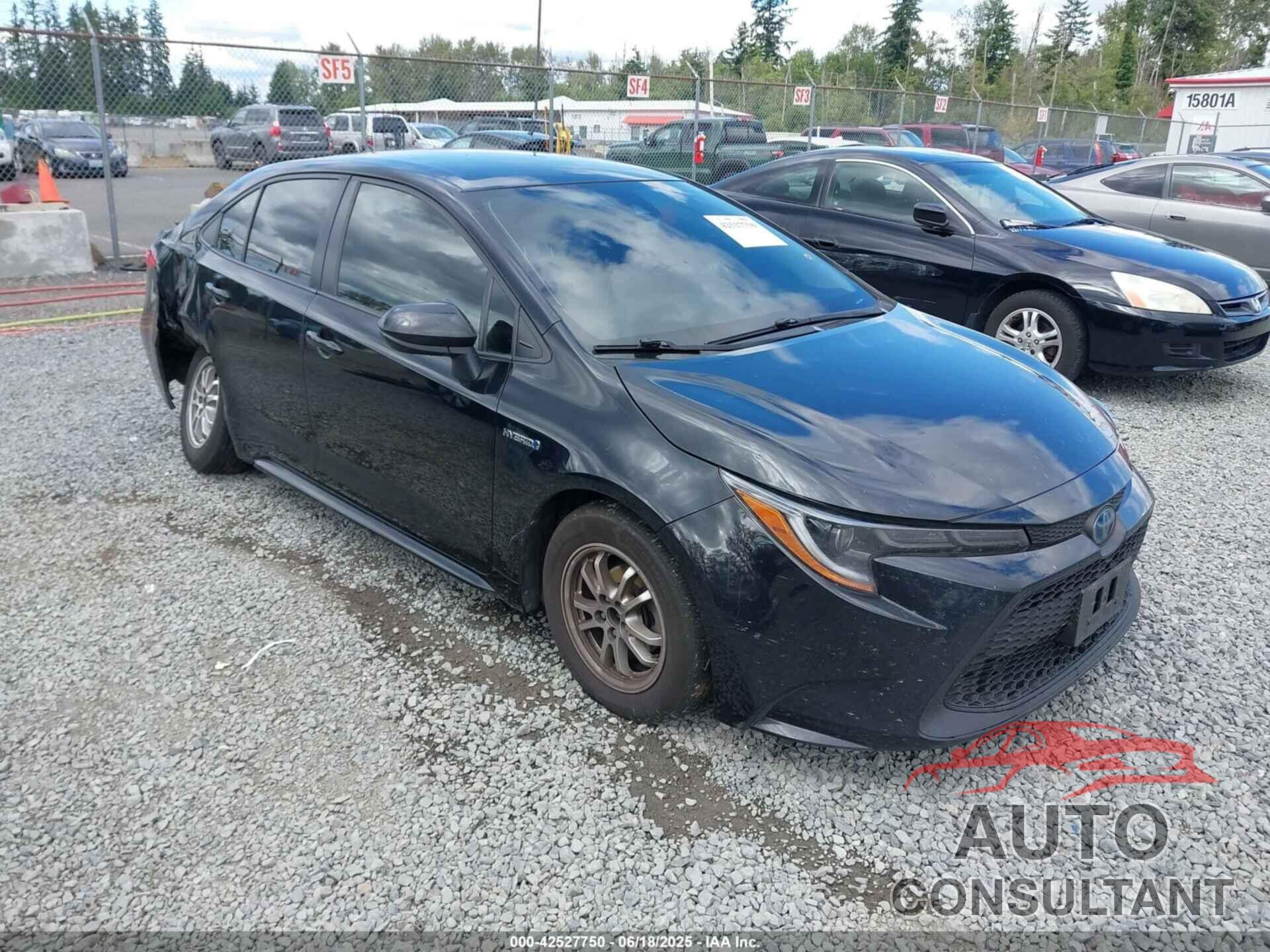 TOYOTA COROLLA 2020 - JTDEBRBE0LJ015884