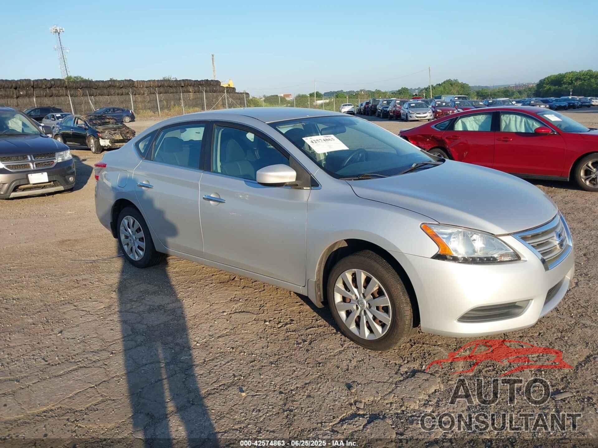NISSAN SENTRA 2014 - 3N1AB7AP4EL677973