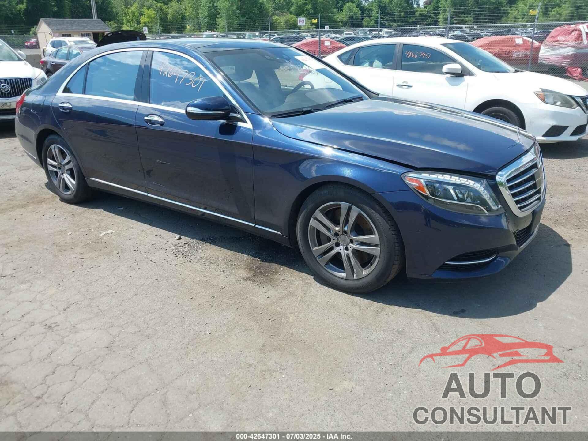 MERCEDES-BENZ S 550 2017 - WDDUG8FBXHA310446