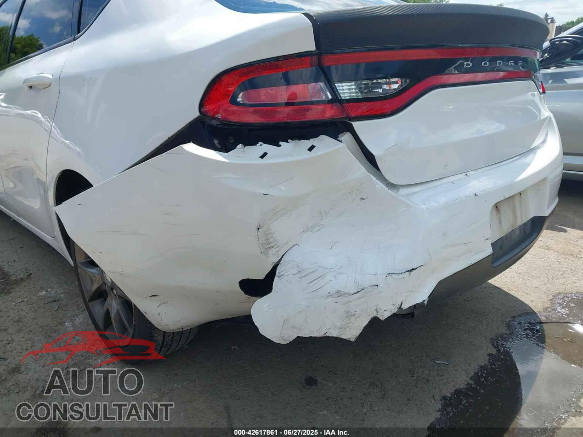 DODGE DART 2013 - 1C3CDFBA1DD300370