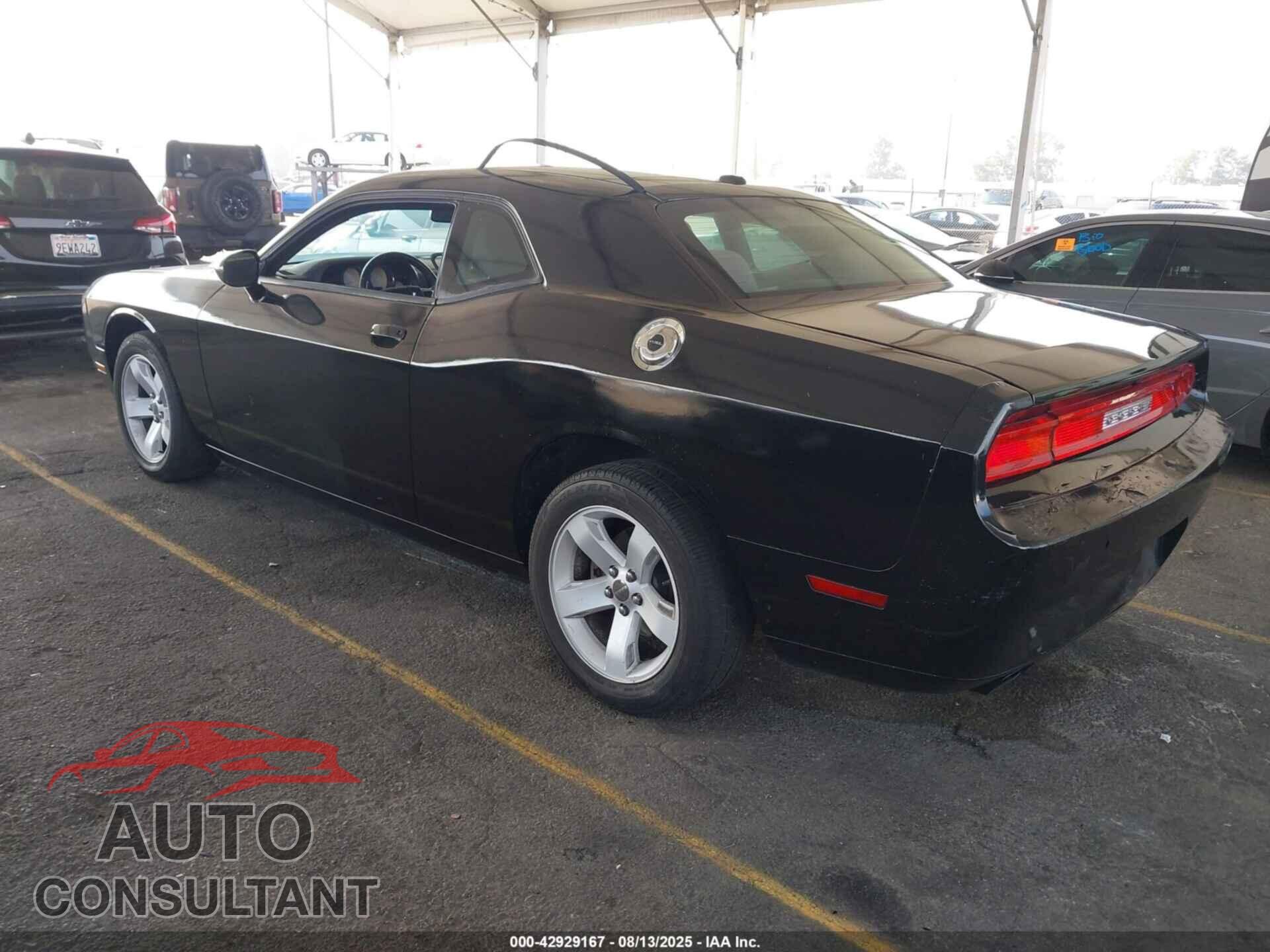 DODGE CHALLENGER 2012 - 2C3CDYAG7CH294982
