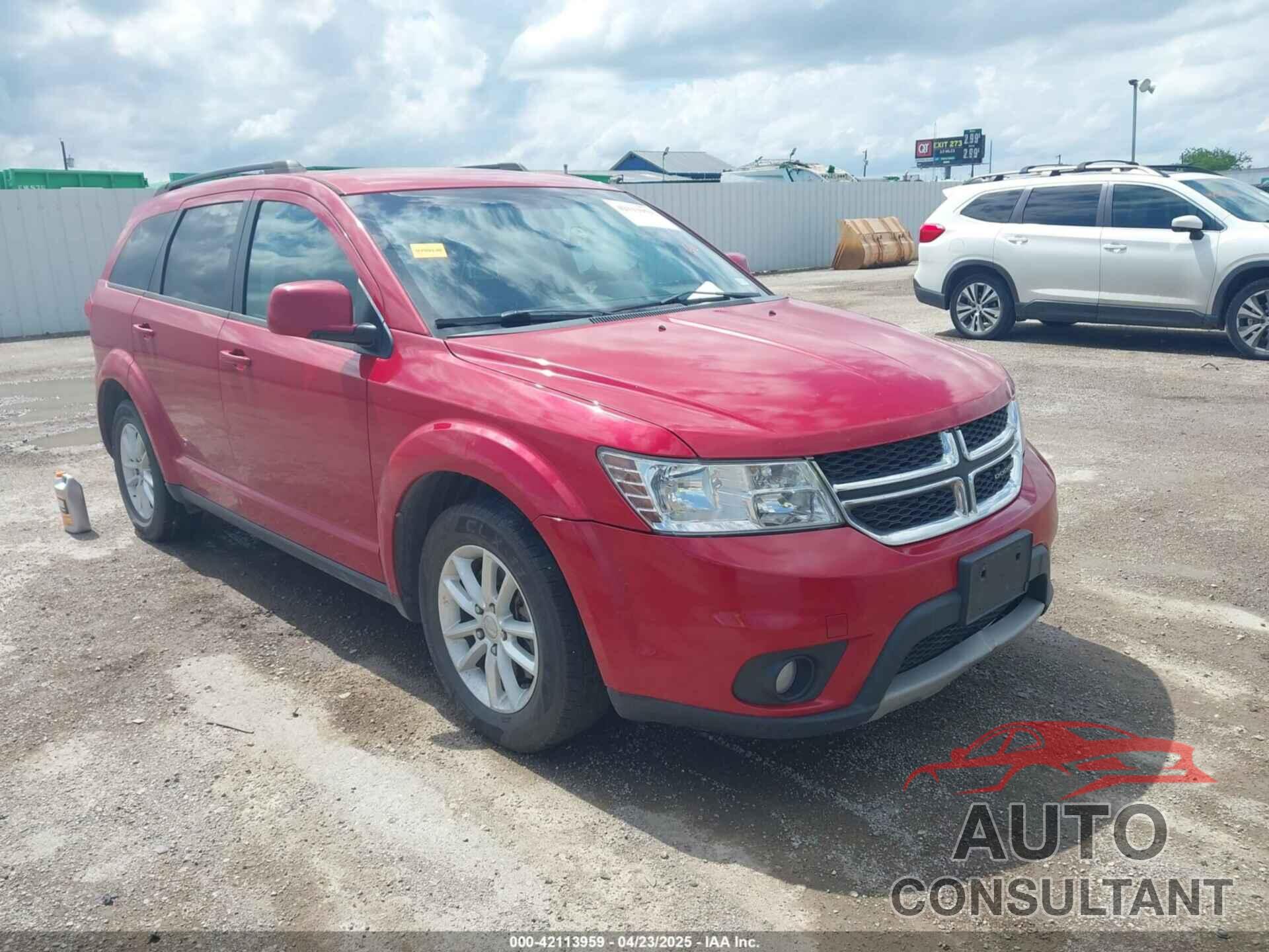 DODGE JOURNEY 2016 - 3C4PDCBB7GT103982