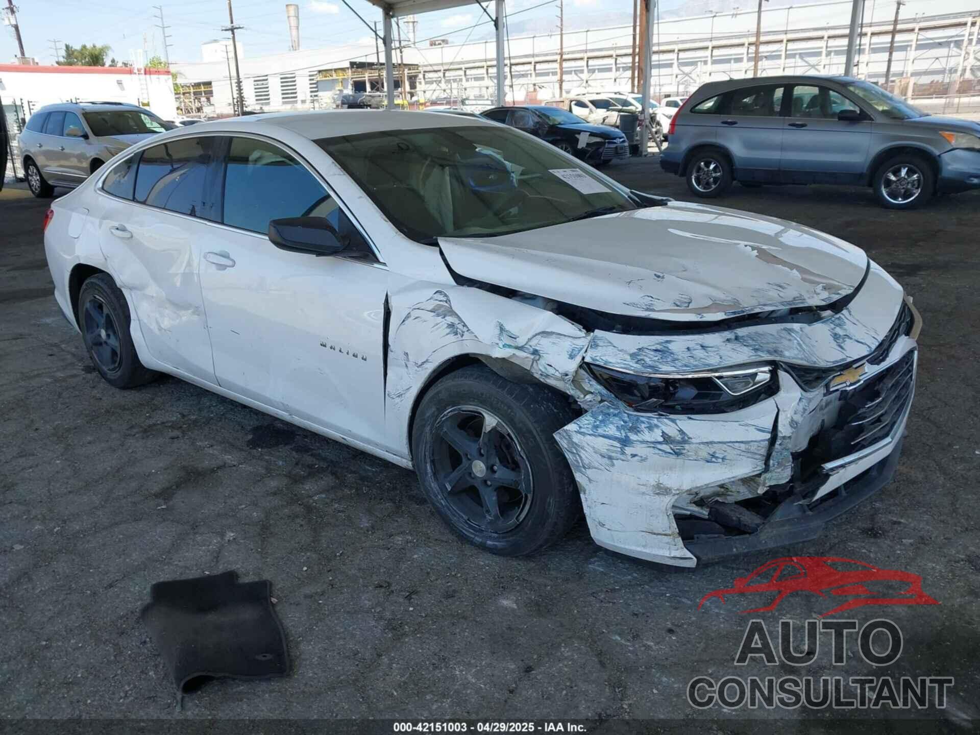 CHEVROLET MALIBU 2017 - 1G1ZB5ST9HF144377