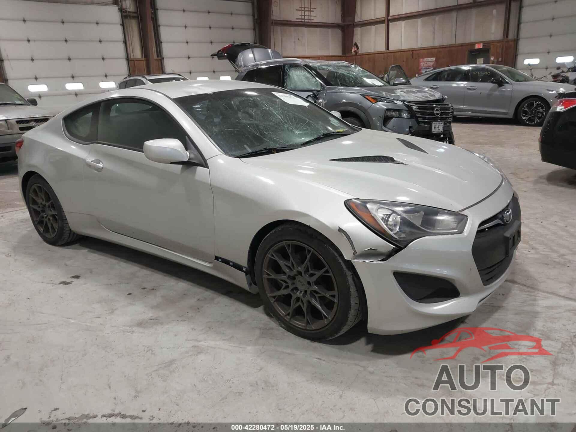 HYUNDAI GENESIS 2013 - KMHHT6KD0DU102941
