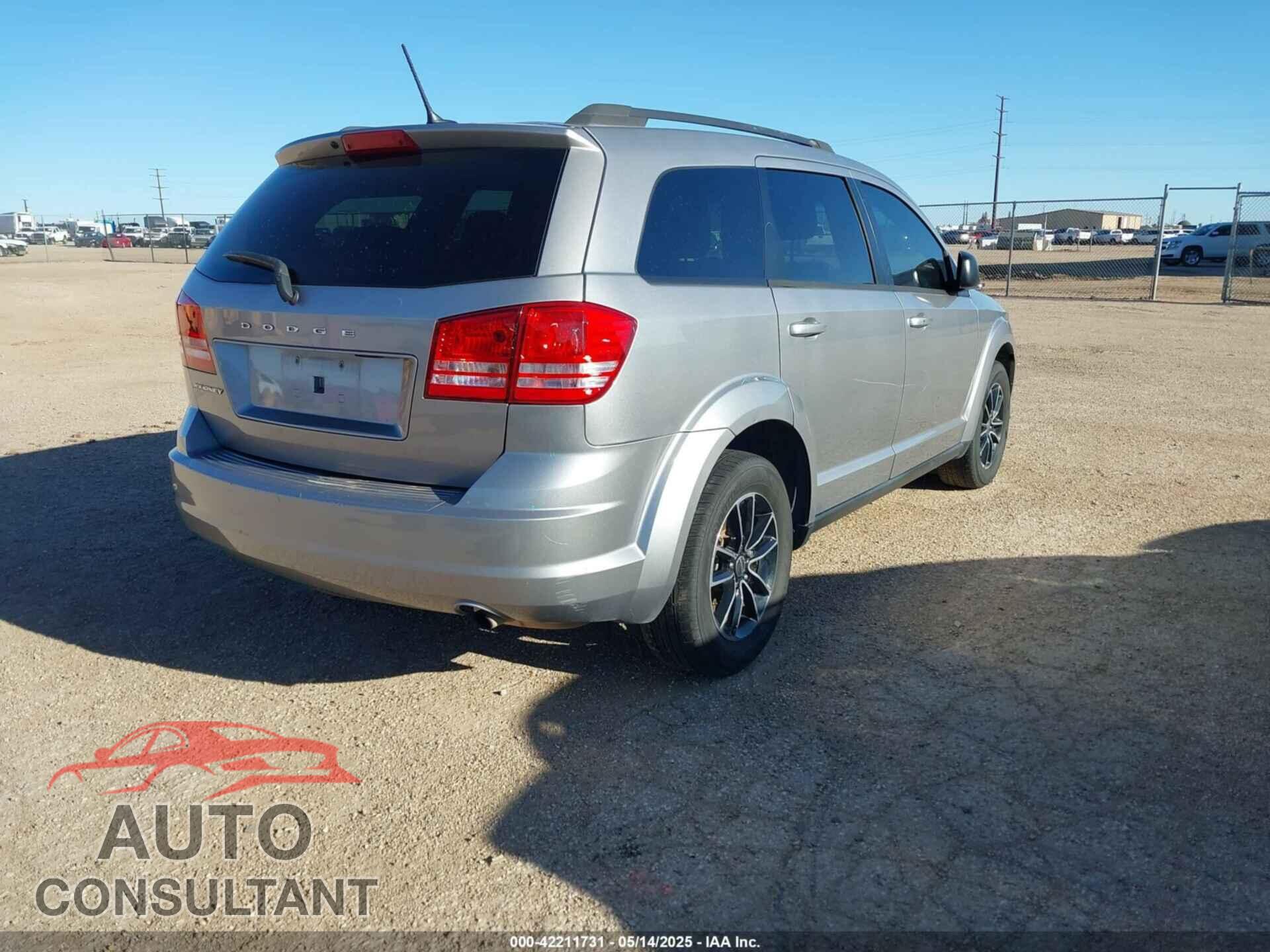 DODGE JOURNEY 2017 - 3C4PDCAB8HT573585