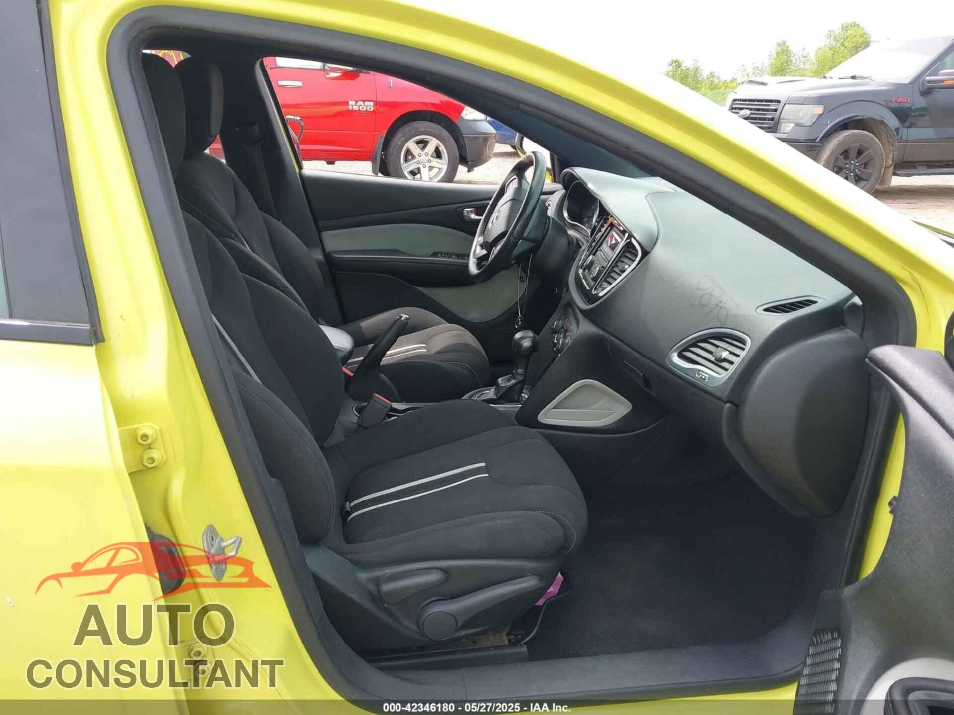 DODGE DART 2013 - 1C3CDFBA9DD208942