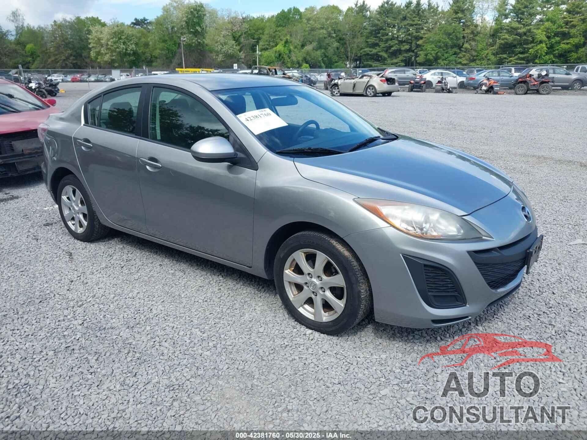MAZDA MAZDA3 2010 - JM1BL1SG0A1262211