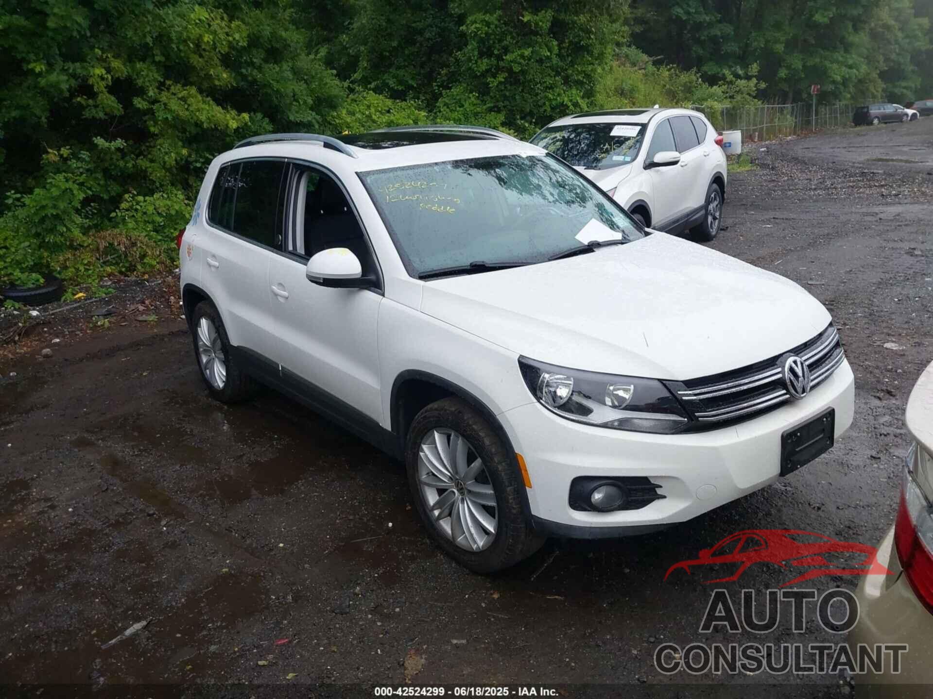 VOLKSWAGEN TIGUAN 2012 - WVGBV7AX7CW512768