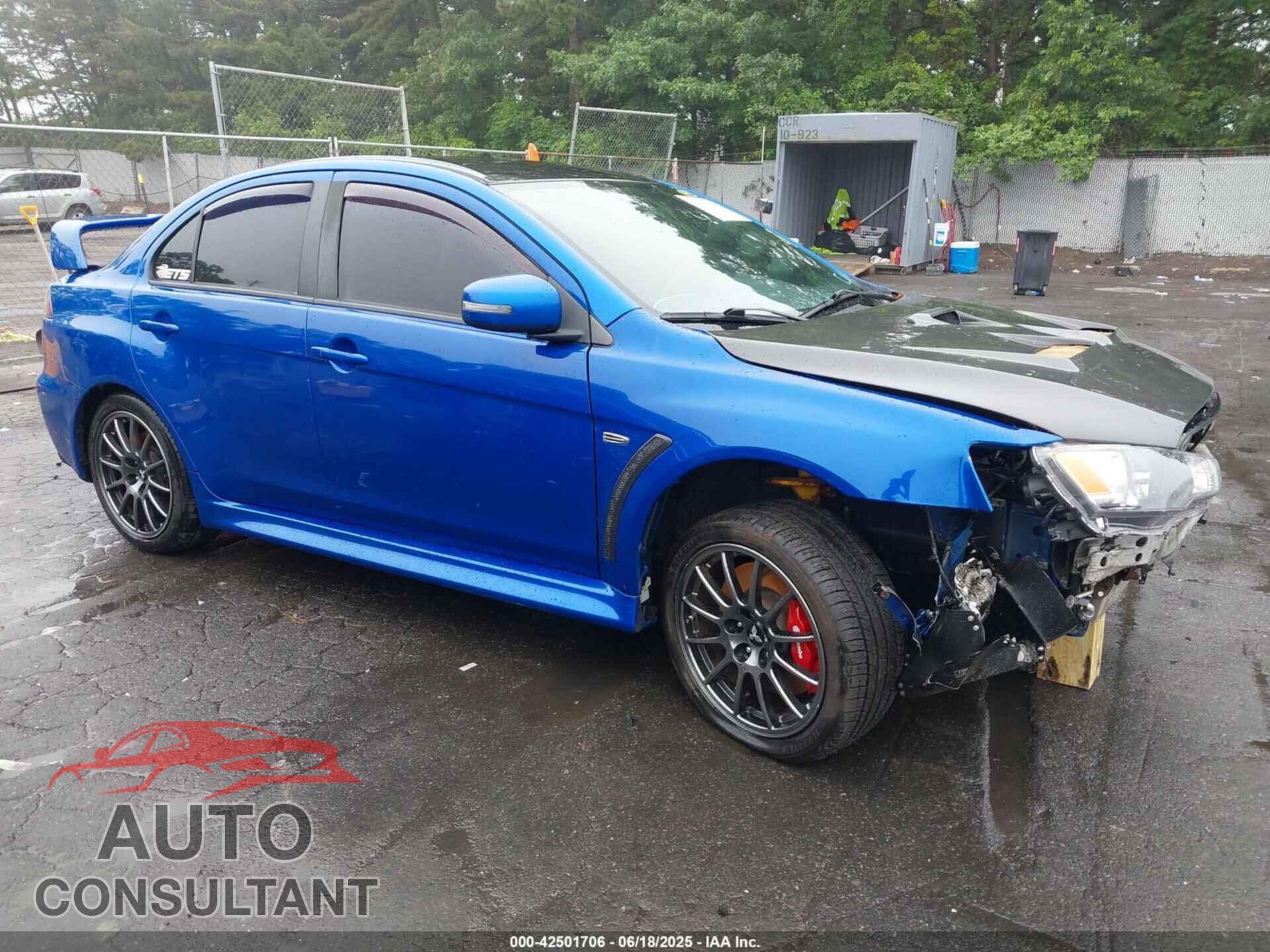 MITSUBISHI LANCER EVOLUTION 2015 - JA32W7FV2FU028160