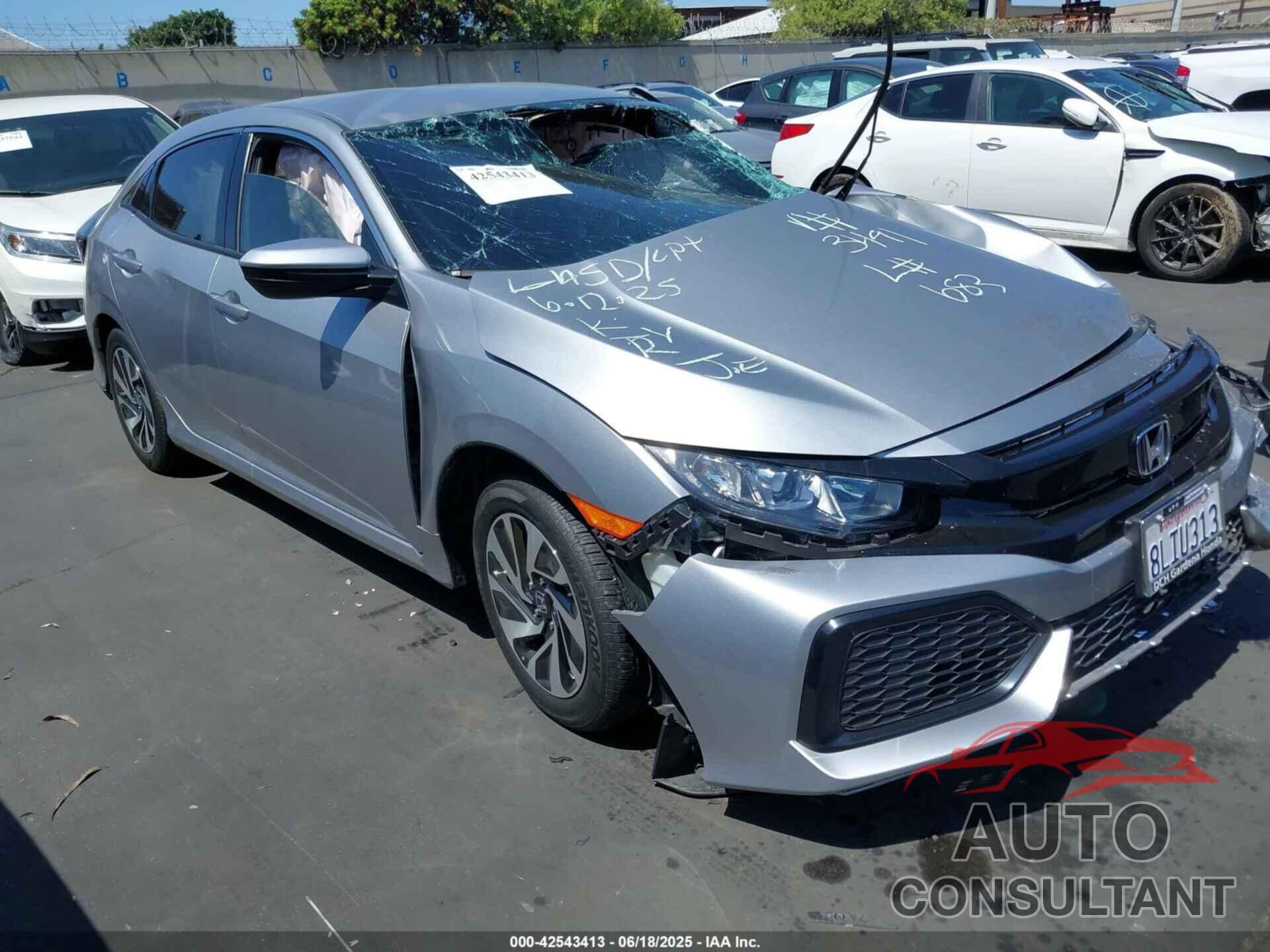 HONDA CIVIC 2019 - SHHFK7H30KU403491