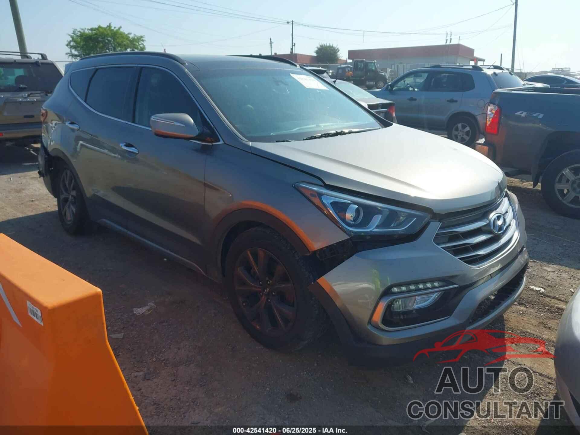 HYUNDAI SANTA FE SPORT 2017 - 5XYZW4LA5HG491222
