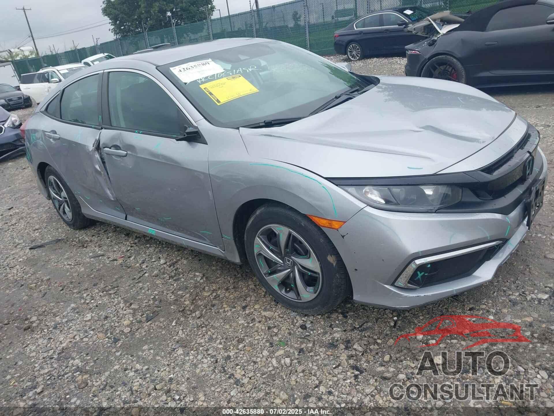 HONDA CIVIC 2019 - 2HGFC2F61KH583817
