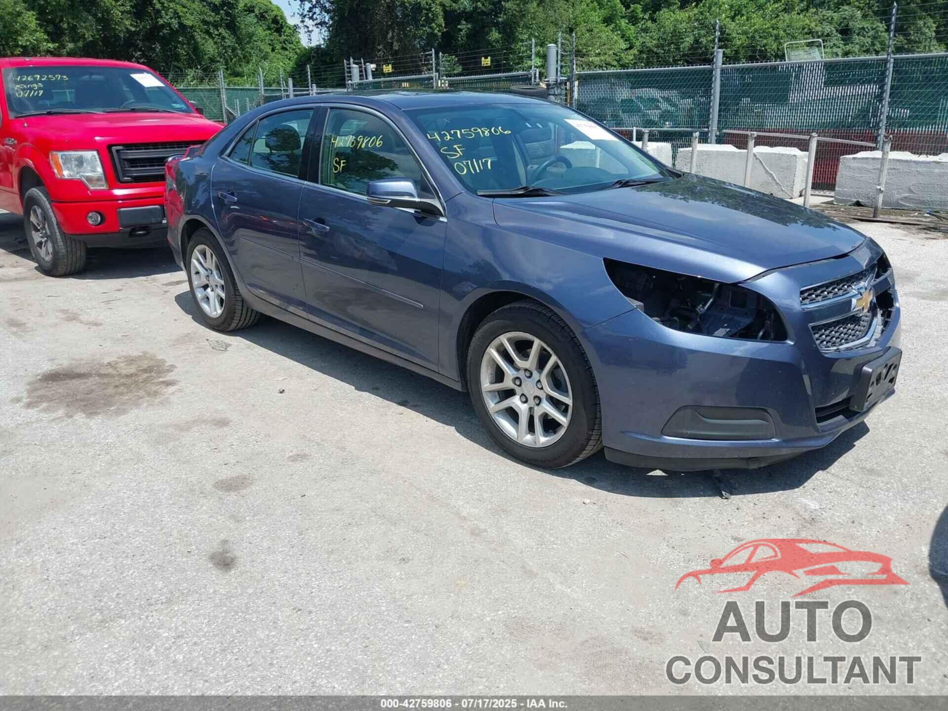 CHEVROLET MALIBU 2013 - 1G11C5SA1DF194984