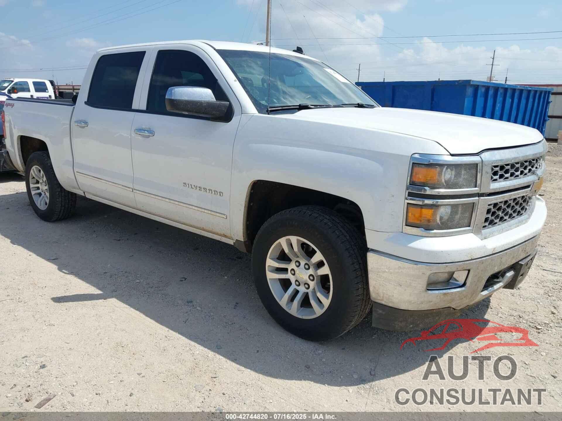 CHEVROLET SILVERADO 1500 2014 - 3GCUKSEC3EG433342