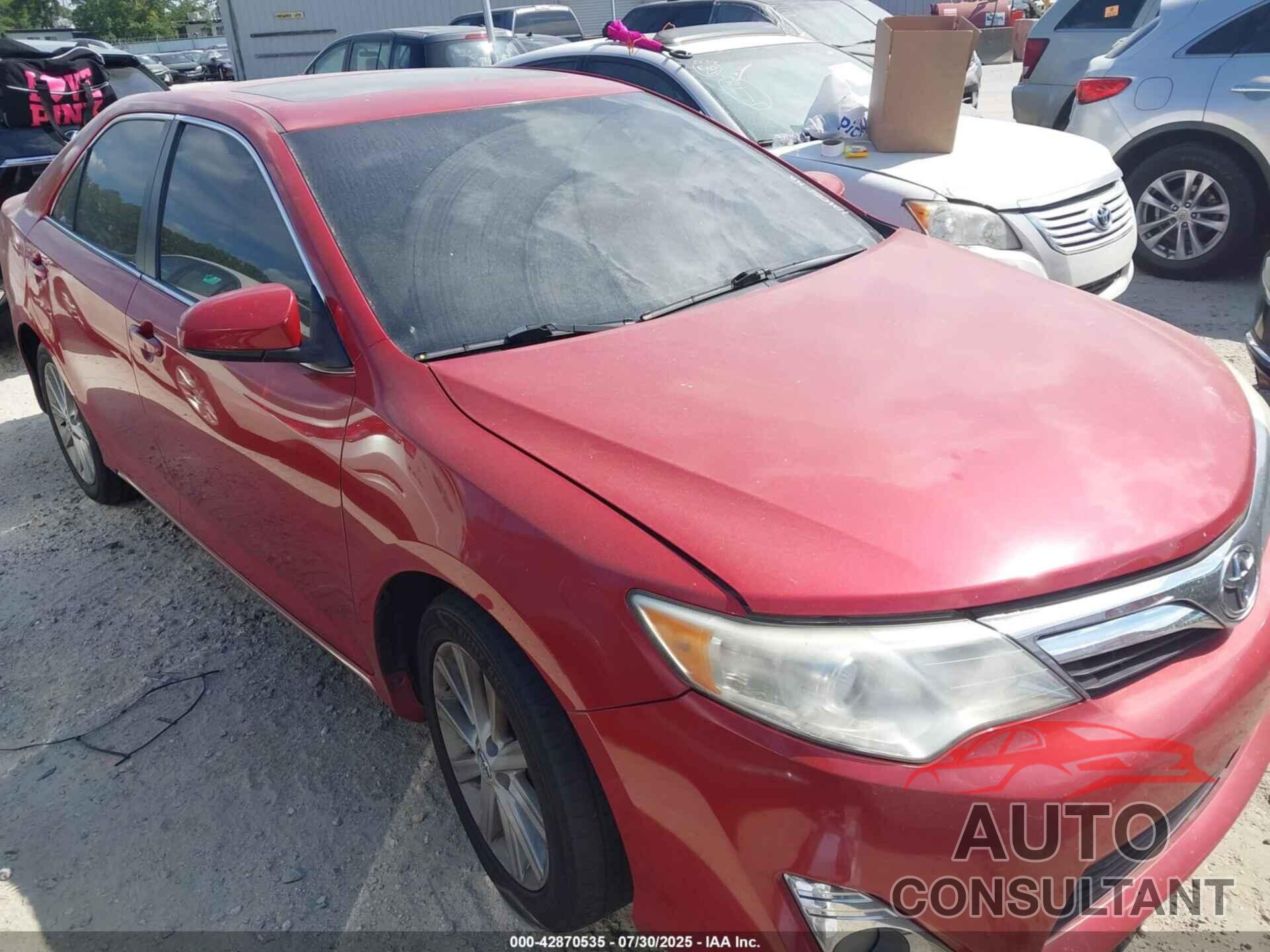 TOYOTA CAMRY 2013 - 4T1BF1FK4DU721051