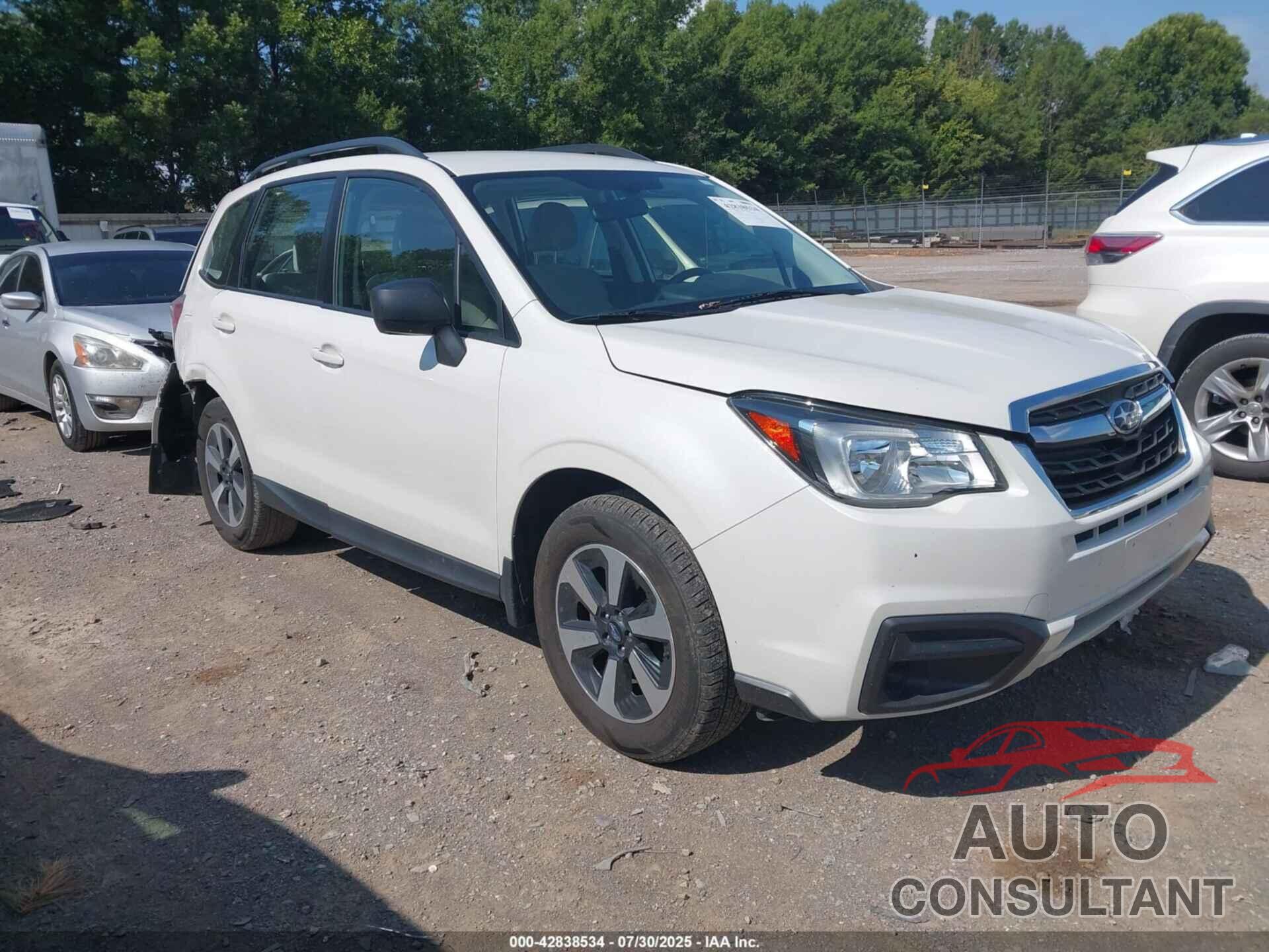 SUBARU FORESTER 2017 - JF2SJABC3HH507041