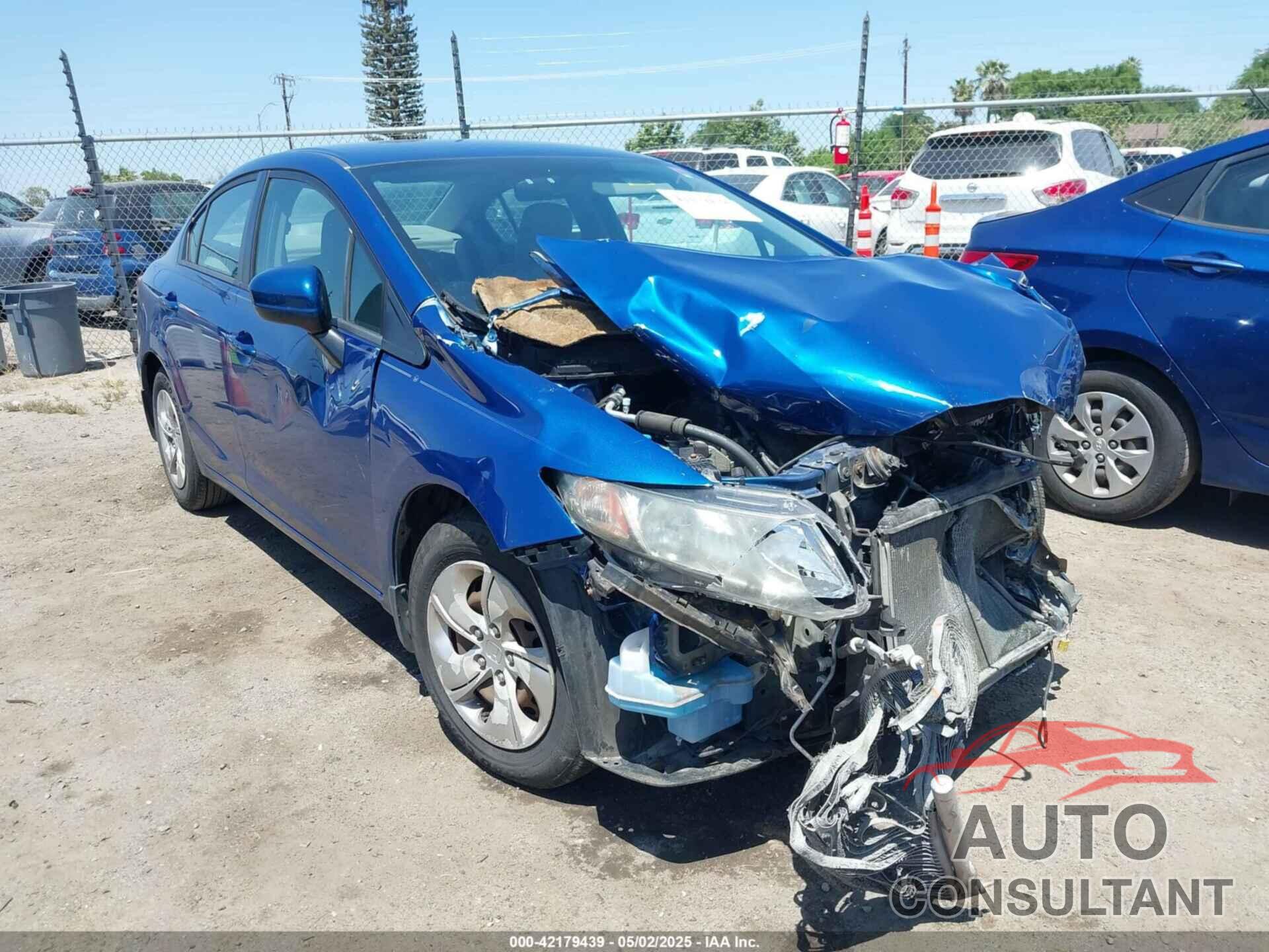 HONDA CIVIC 2015 - 19XFB2F55FE032977
