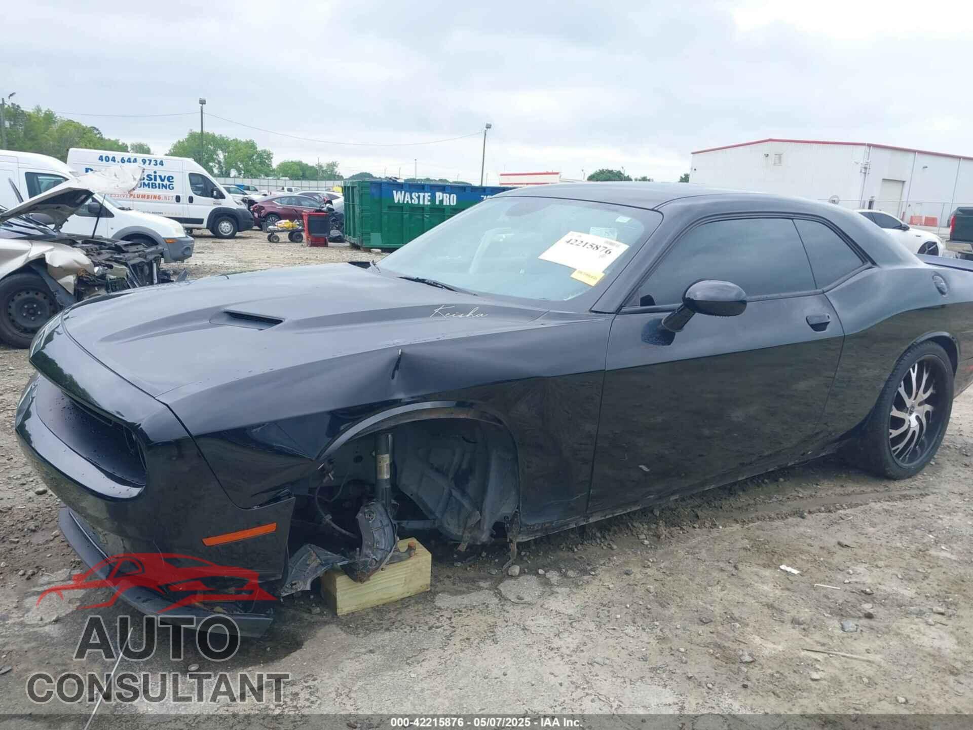 DODGE CHALLENGER 2018 - 2C3CDZAG8JH297327