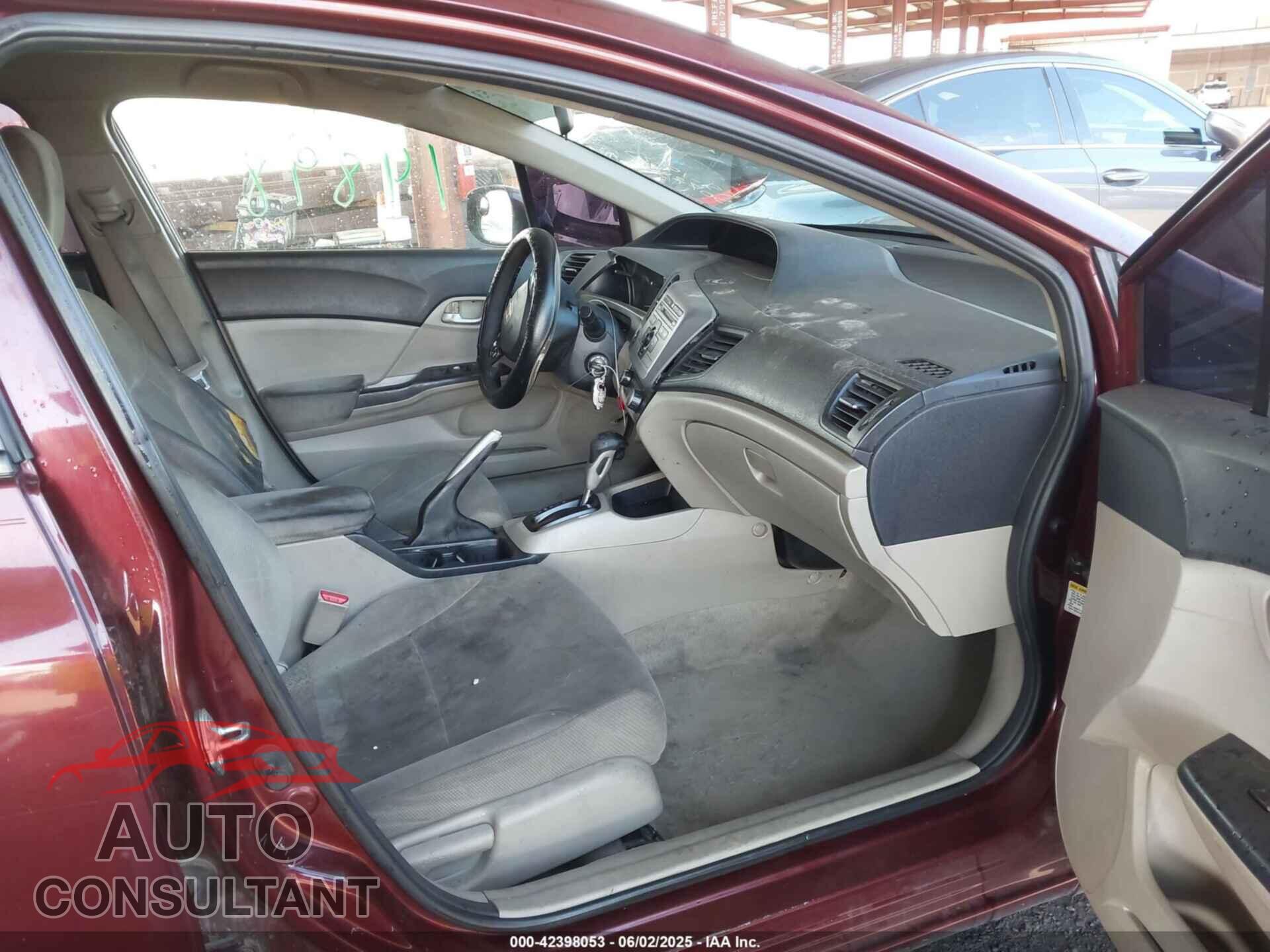 HONDA CIVIC 2012 - 2HGFB2F55CH507738