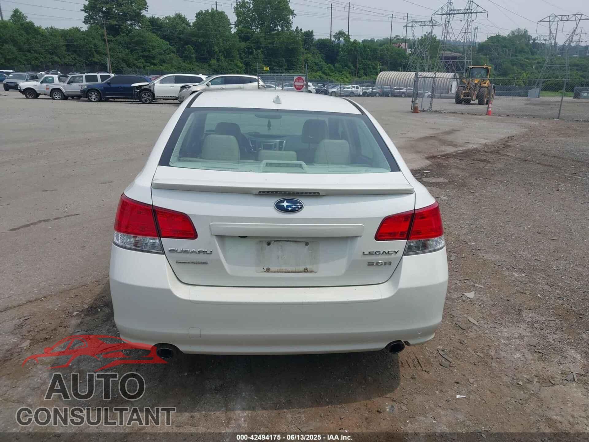 SUBARU LEGACY 2014 - 4S3BMDL68E2017337