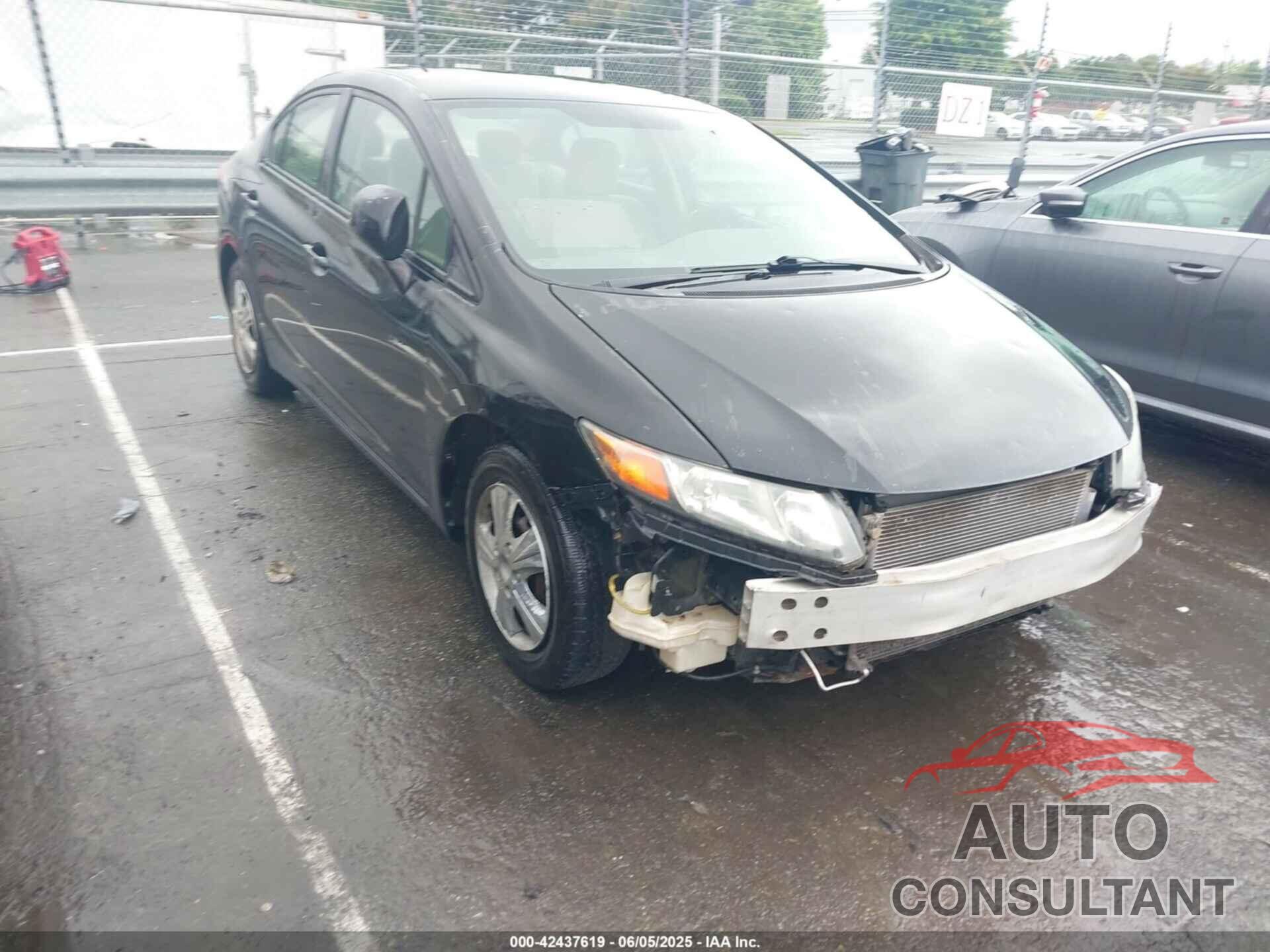 HONDA CIVIC 2012 - 19XFB2F52CE109834