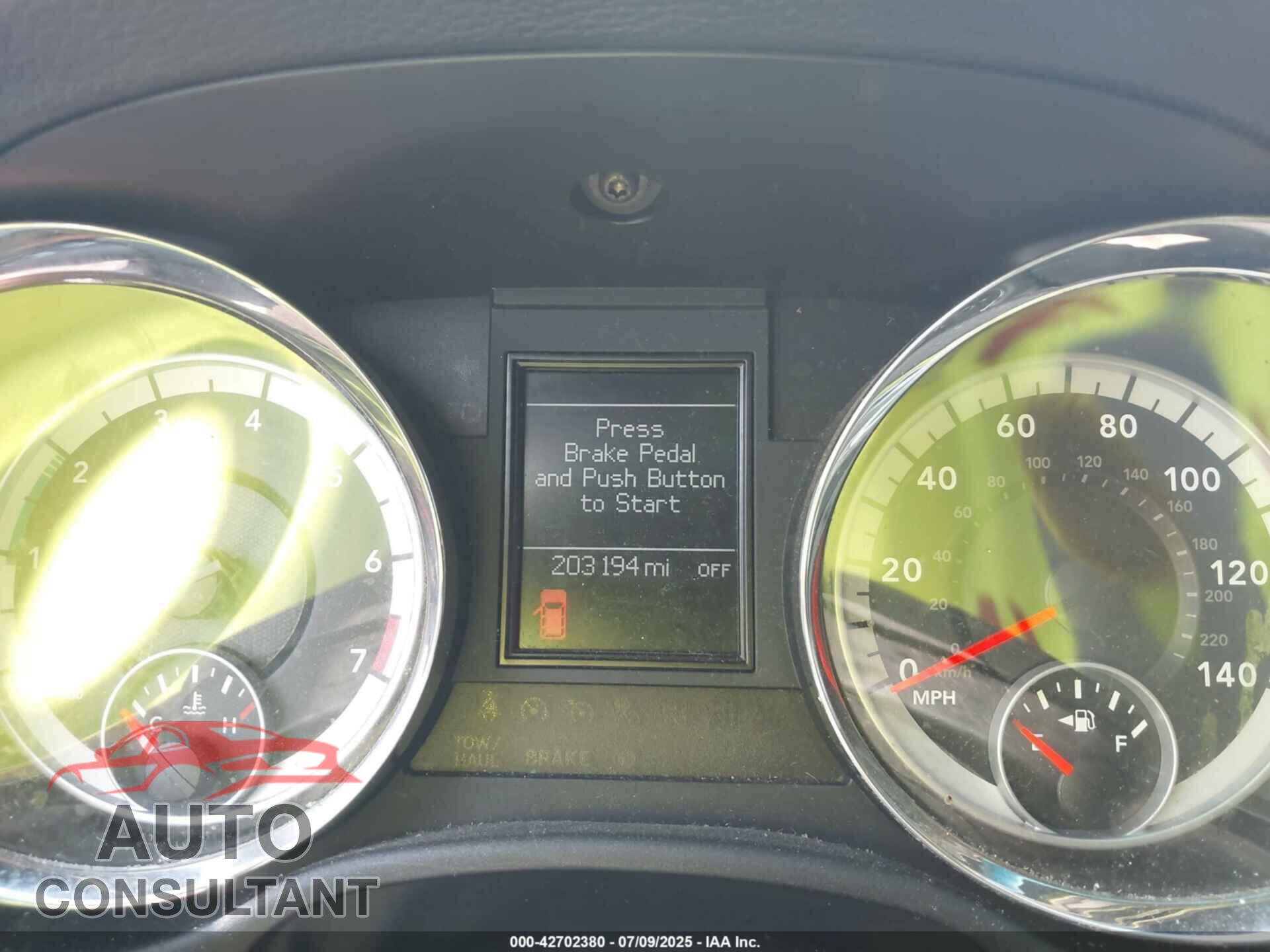DODGE DURANGO 2011 - 1D4RE4GG6BC677254