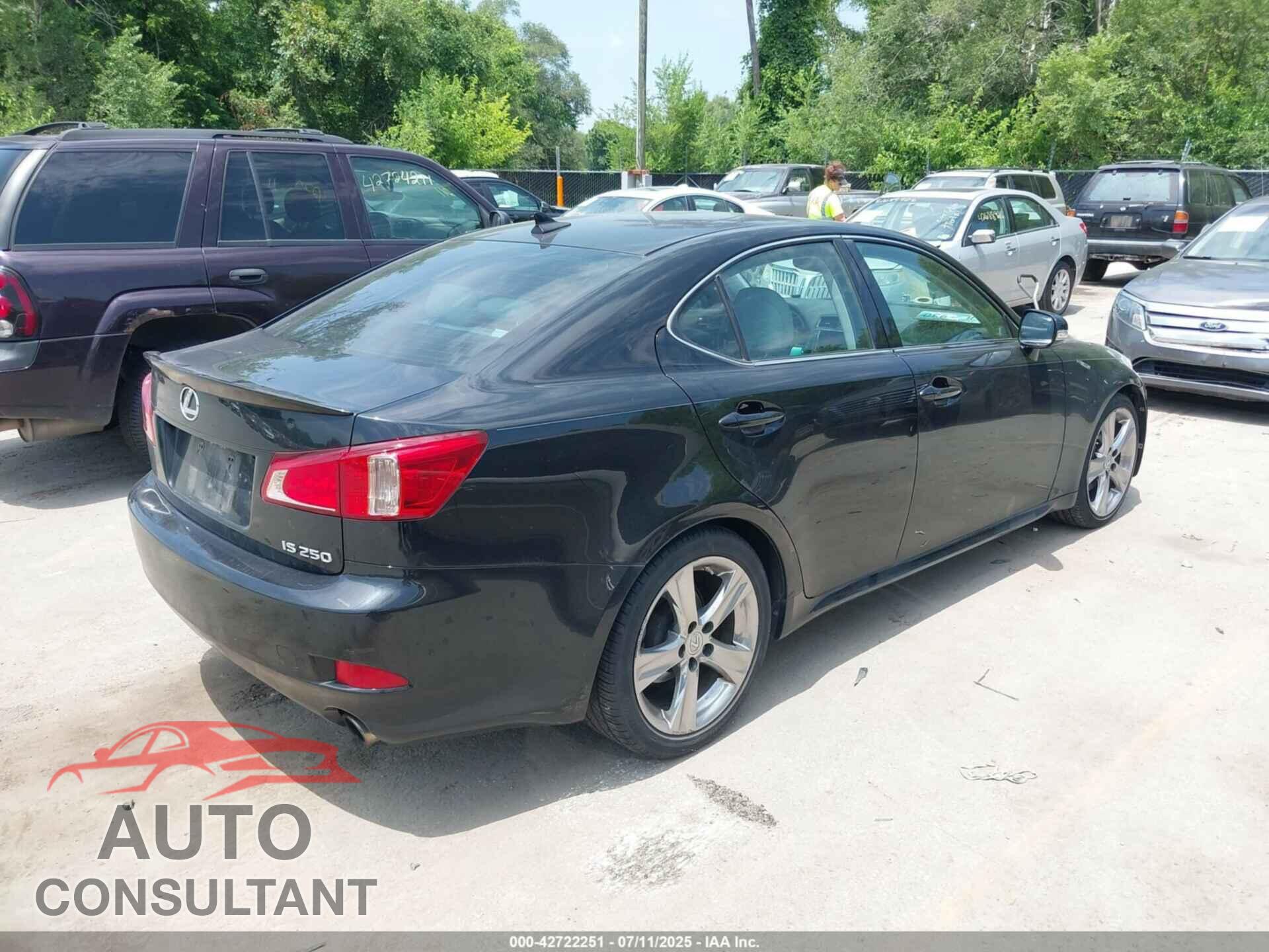 LEXUS IS 250 2011 - JTHBF5C25B5144973