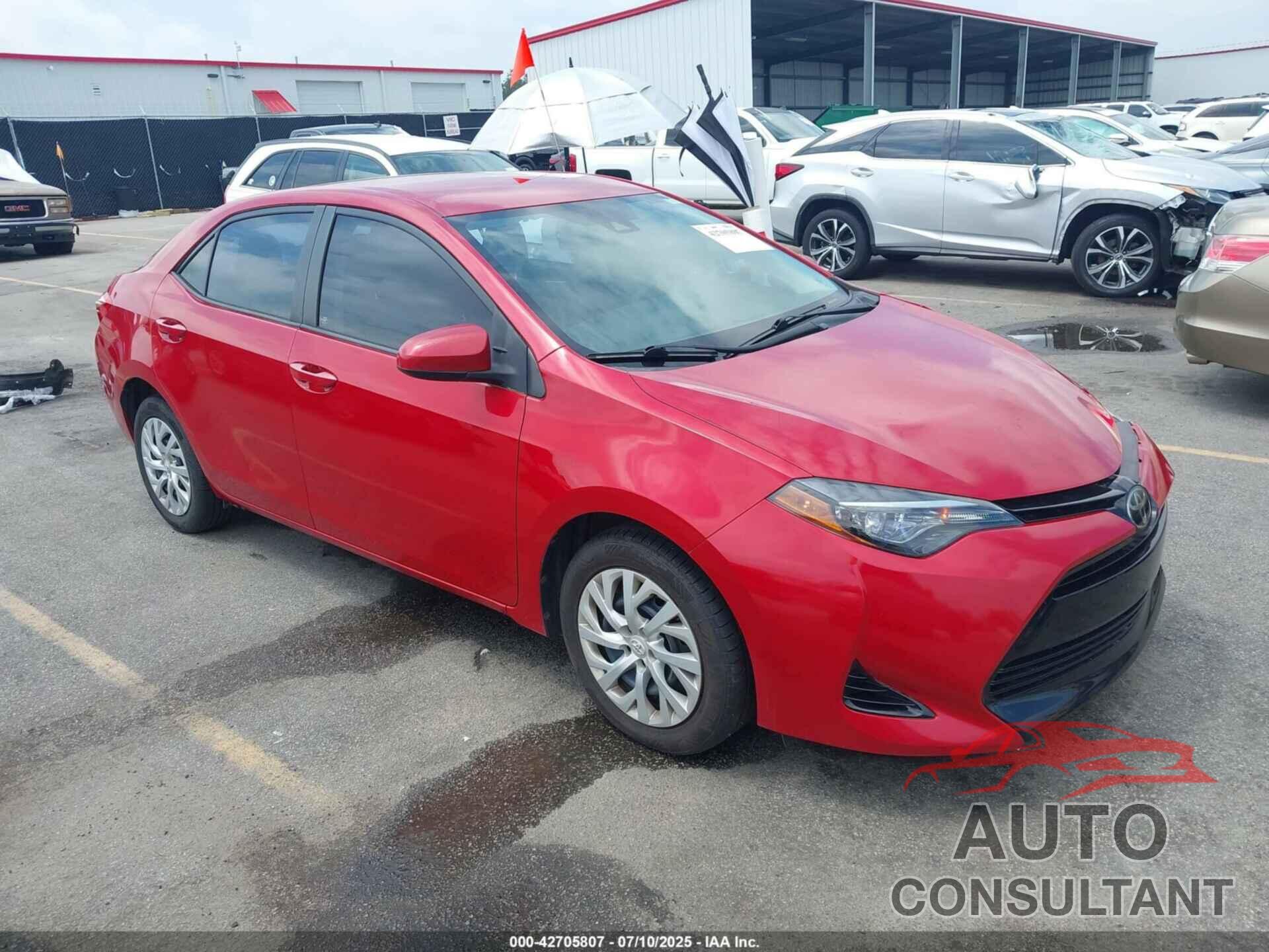 TOYOTA COROLLA 2017 - 2T1BURHE0HC908421