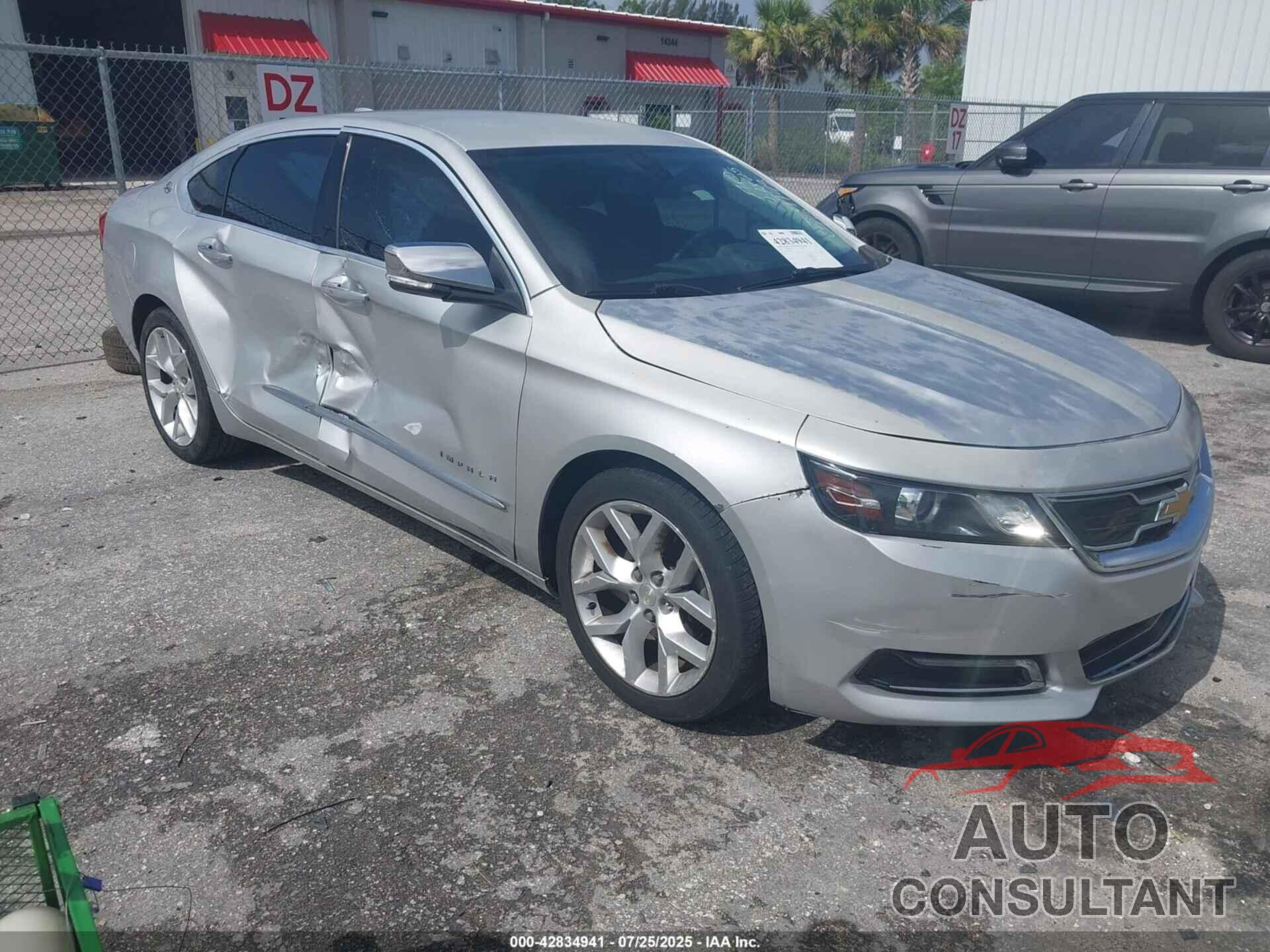 CHEVROLET IMPALA 2018 - 1G1125S30JU149143
