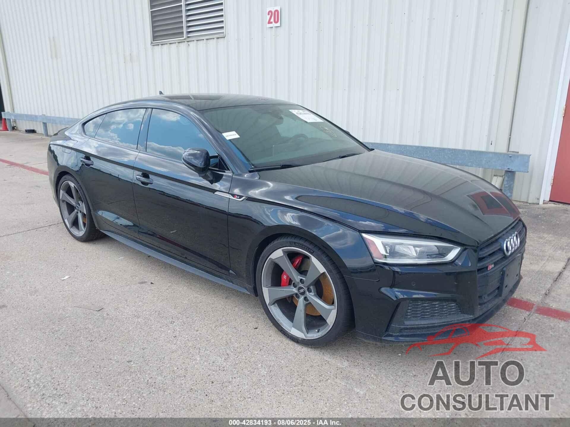 AUDI S5 2019 - WAUB4CF57KA080957
