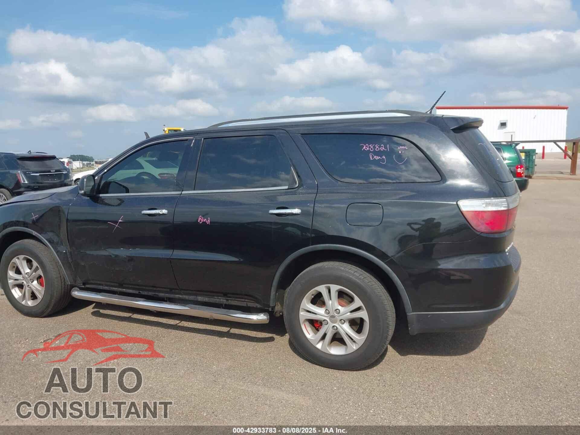 DODGE DURANGO 2013 - 1C4RDJDG6DC696201