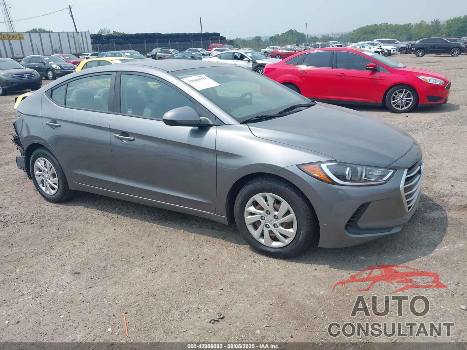 HYUNDAI ELANTRA 2018 - 5NPD74LF4JH350577