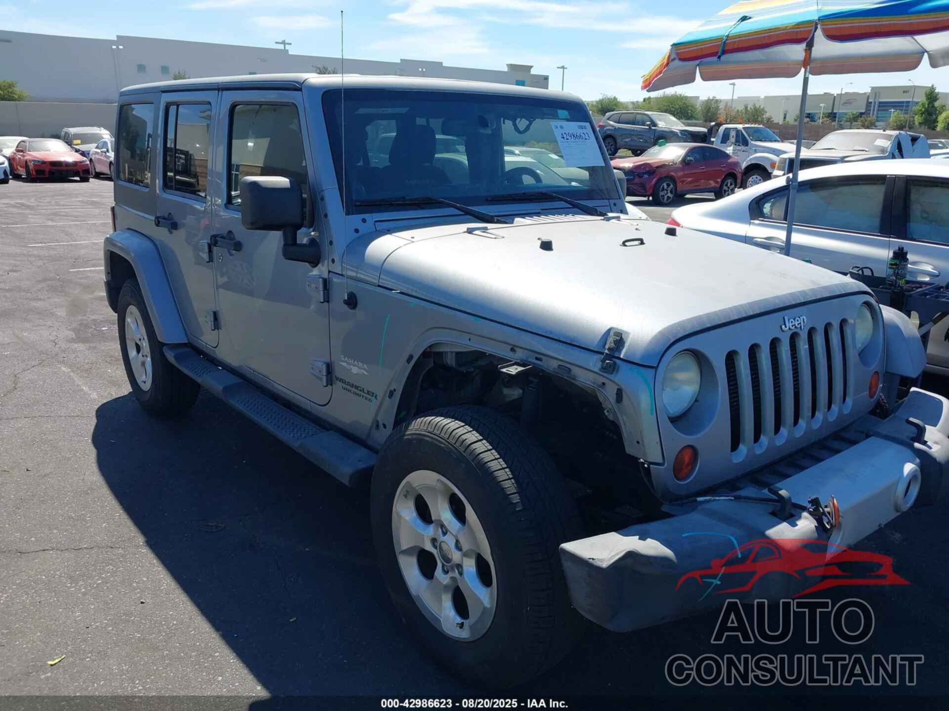 JEEP WRANGLER UNLIMITED 2013 - 1C4BJWEG4DL657886