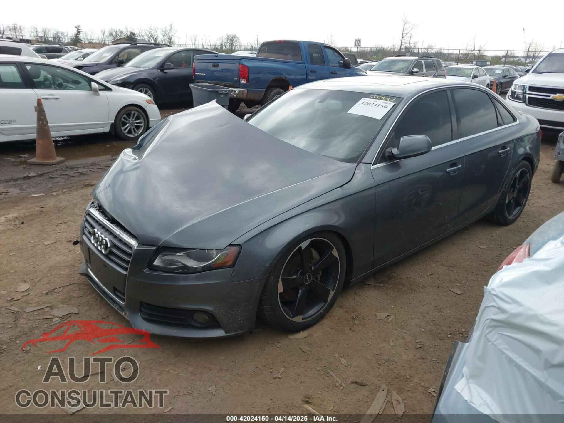 AUDI A4 2012 - WAUBFAFLXCA120656