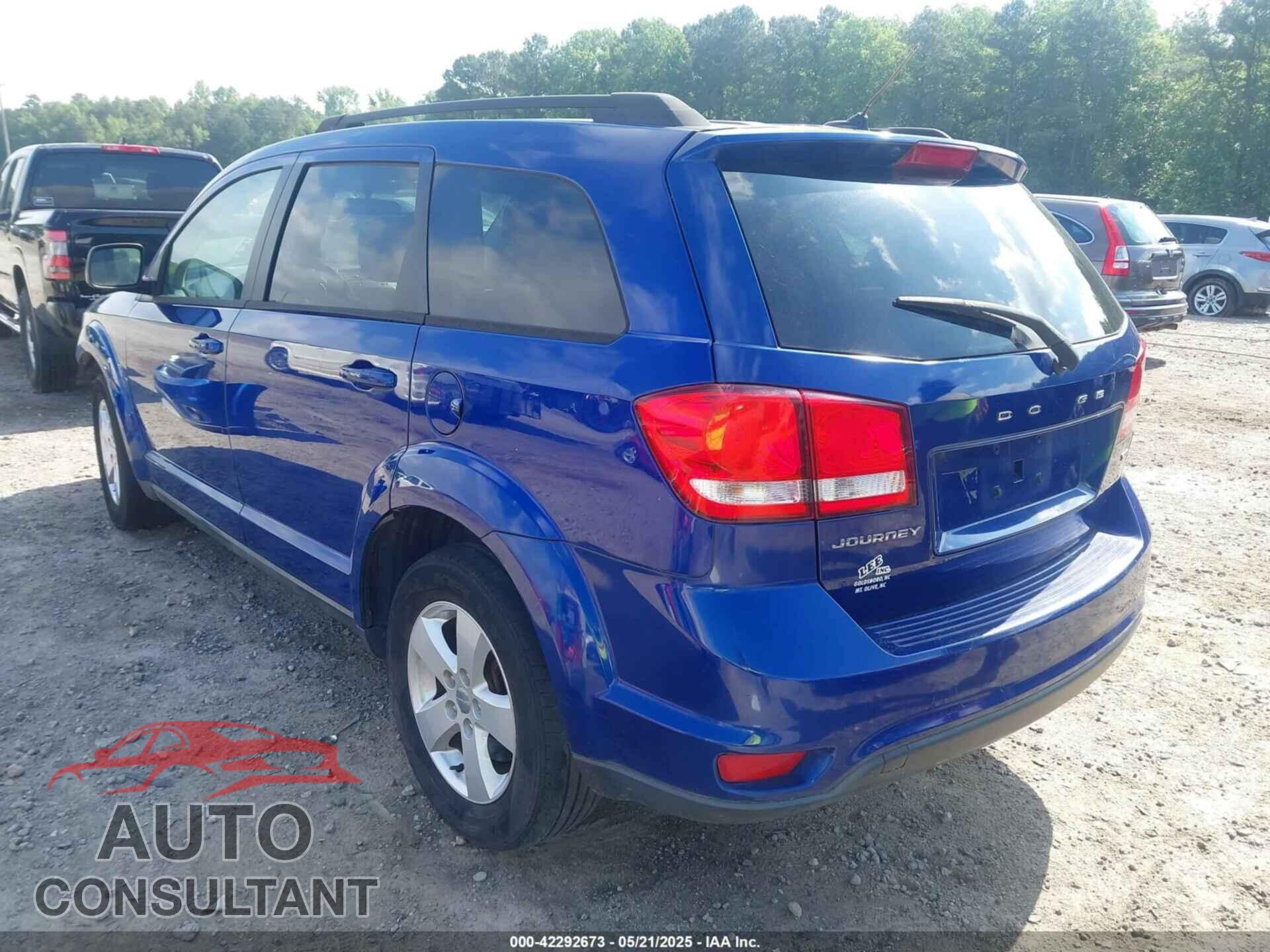 DODGE JOURNEY 2012 - 3C4PDCBB9CT374195