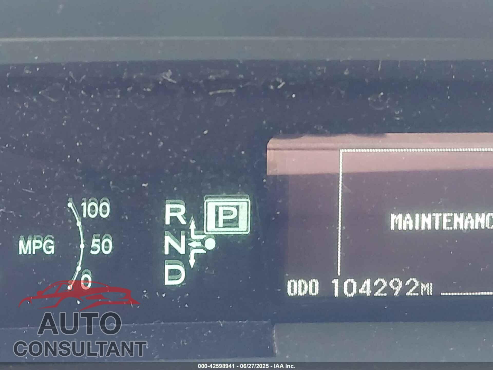 TOYOTA PRIUS 2013 - JTDKN3DU7D5562835