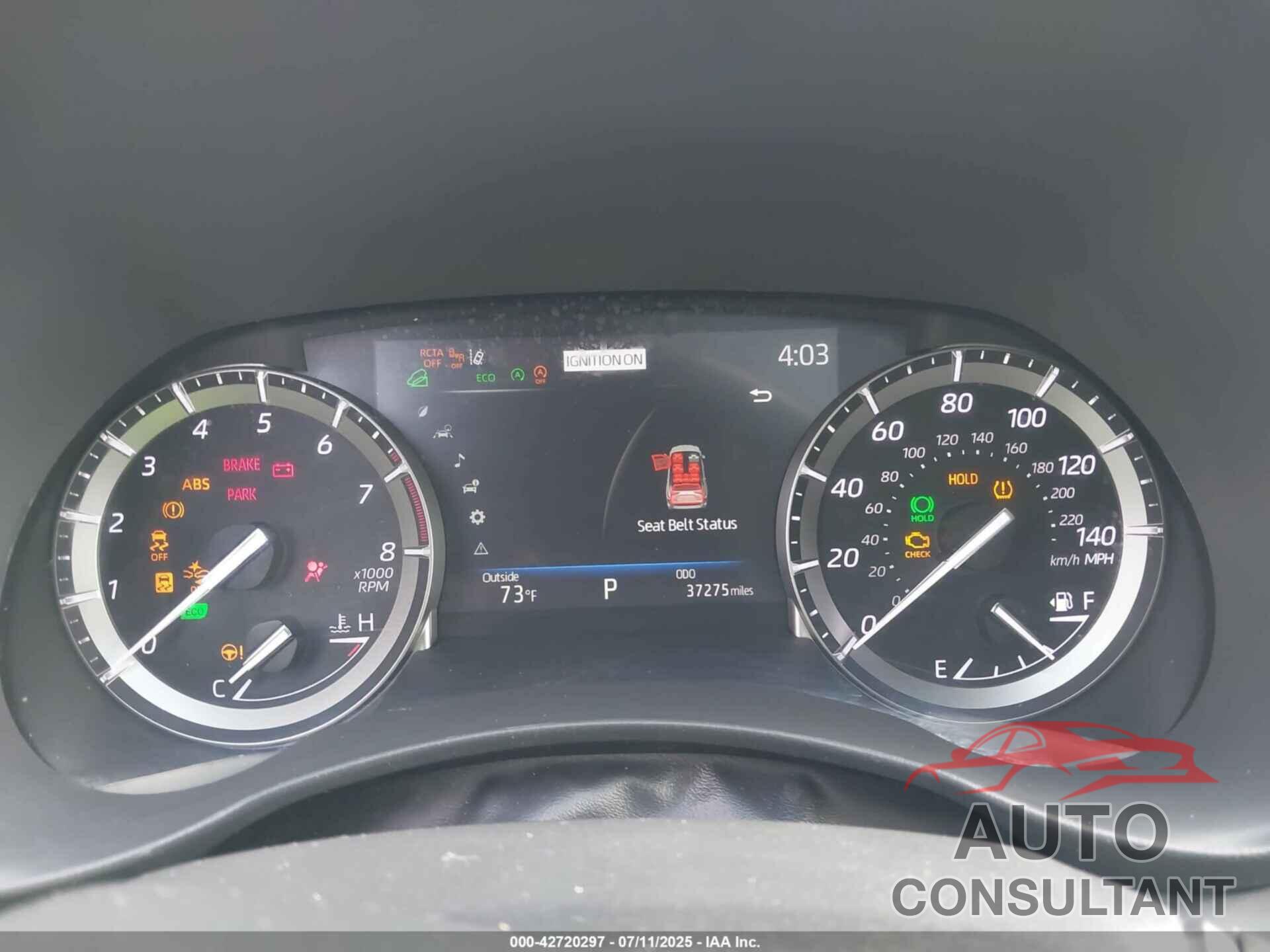 TOYOTA HIGHLANDER 2021 - 5TDGZRBH7MS160455