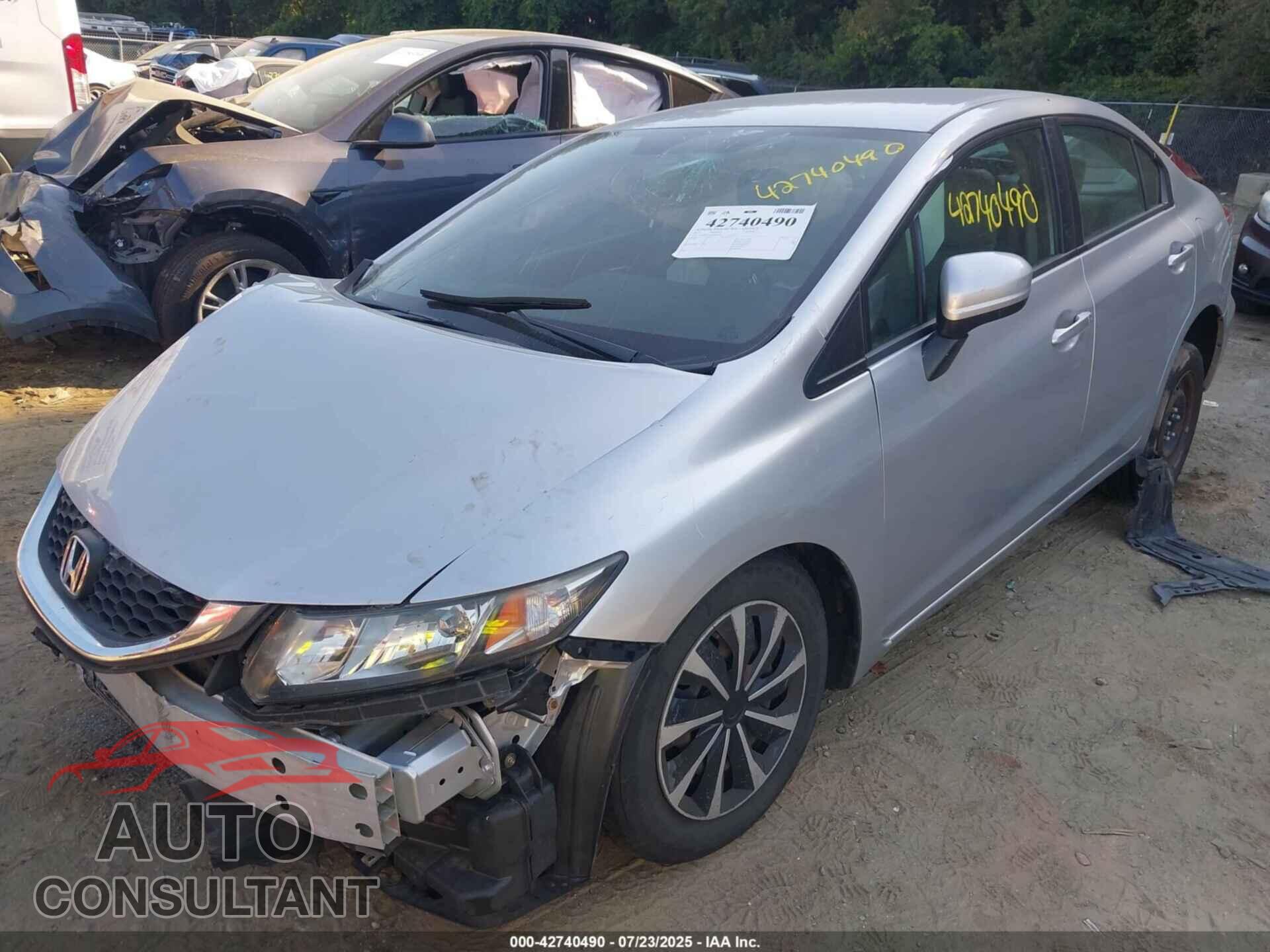 HONDA CIVIC 2015 - 19XFB2F55FE298368
