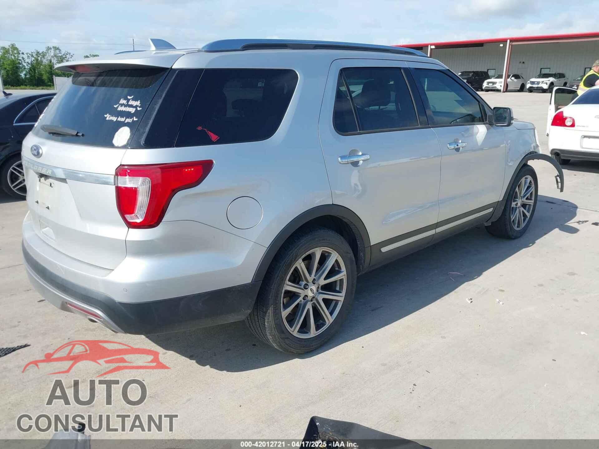 FORD EXPLORER 2017 - 1FM5K7F84HGA34785