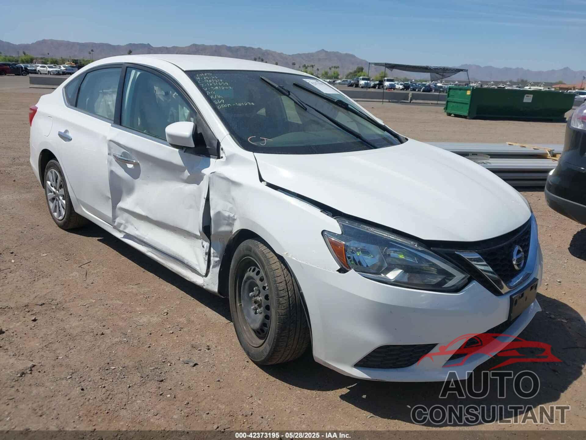 NISSAN SENTRA 2018 - 3N1AB7AP7JY301247
