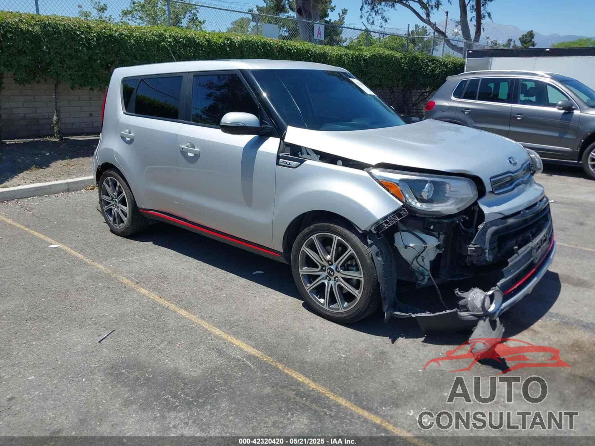 KIA SOUL 2017 - KNDJX3AA8H7500662