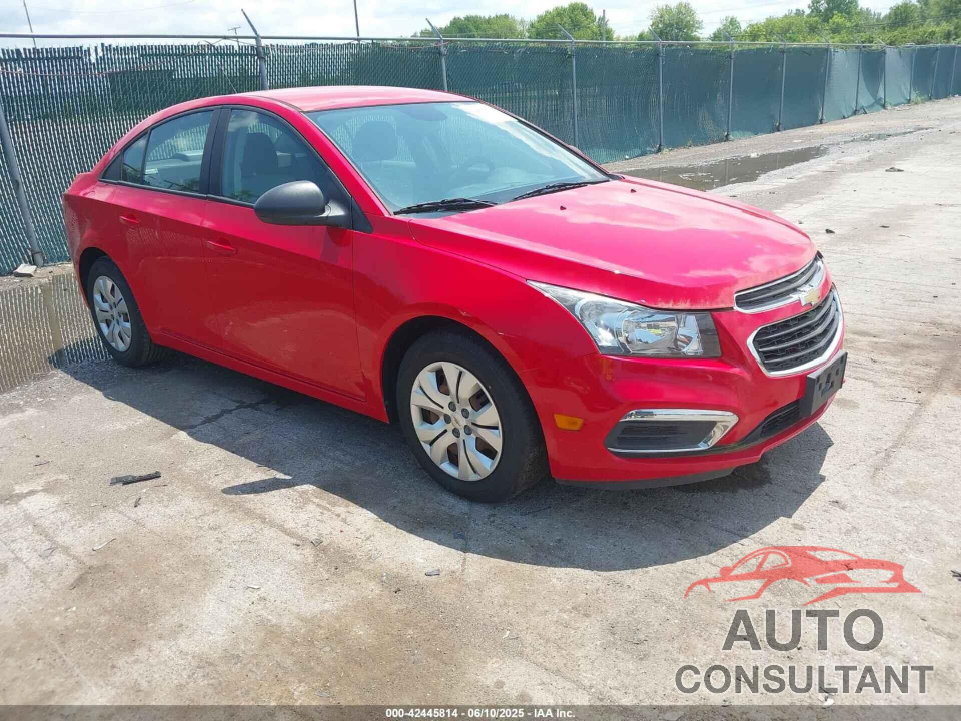 CHEVROLET CRUZE LIMITED 2016 - 1G1PC5SH0G7214969