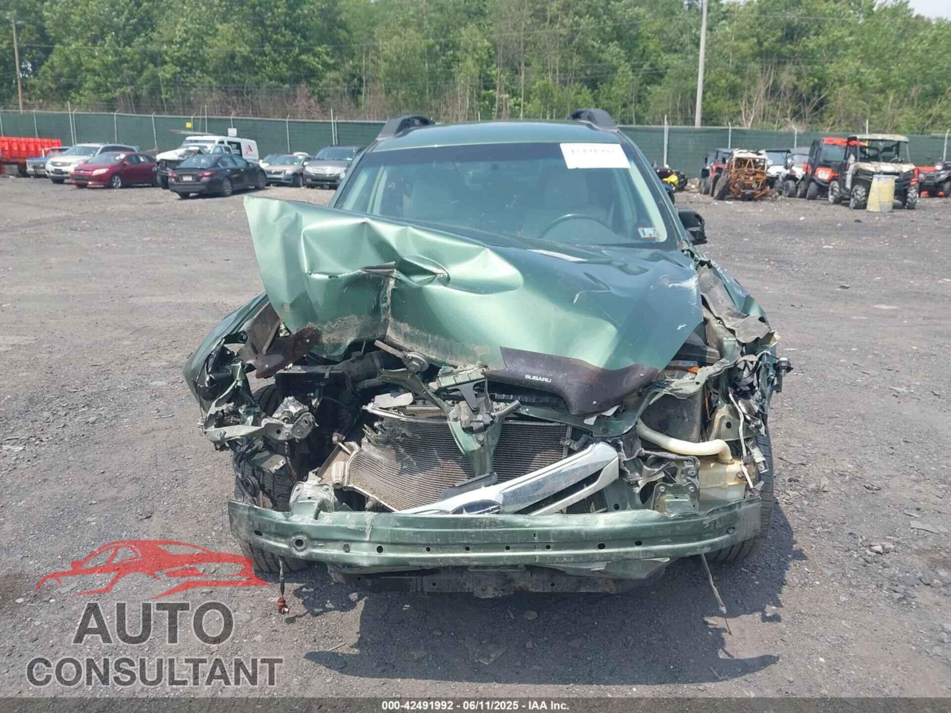 SUBARU OUTBACK 2011 - 4S4BRBBC7B3370098