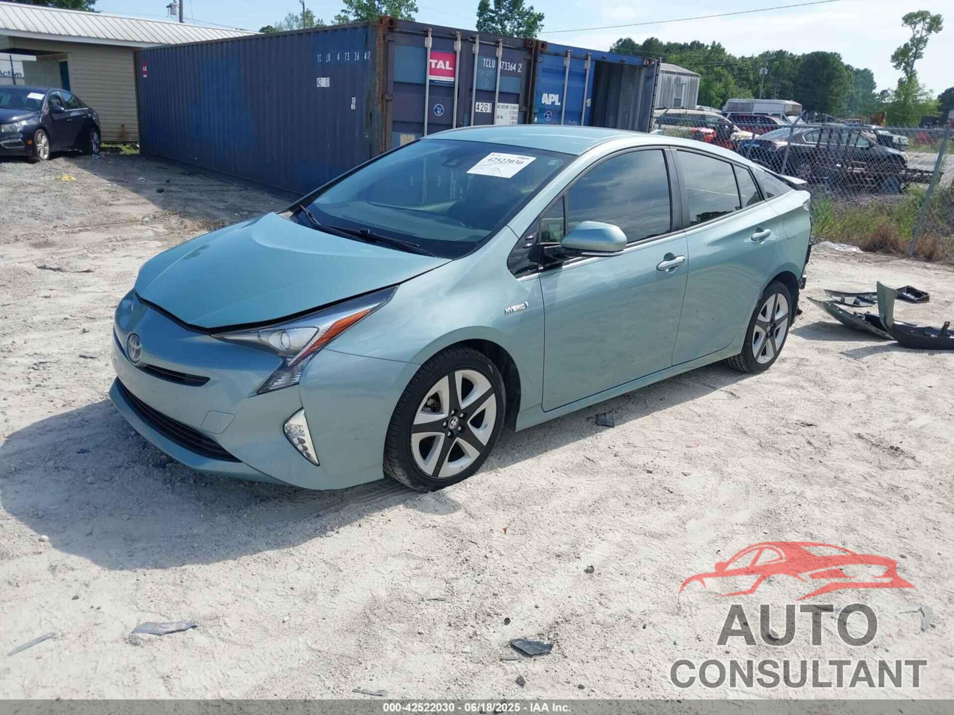 TOYOTA PRIUS 2017 - JTDKARFU1H3036374
