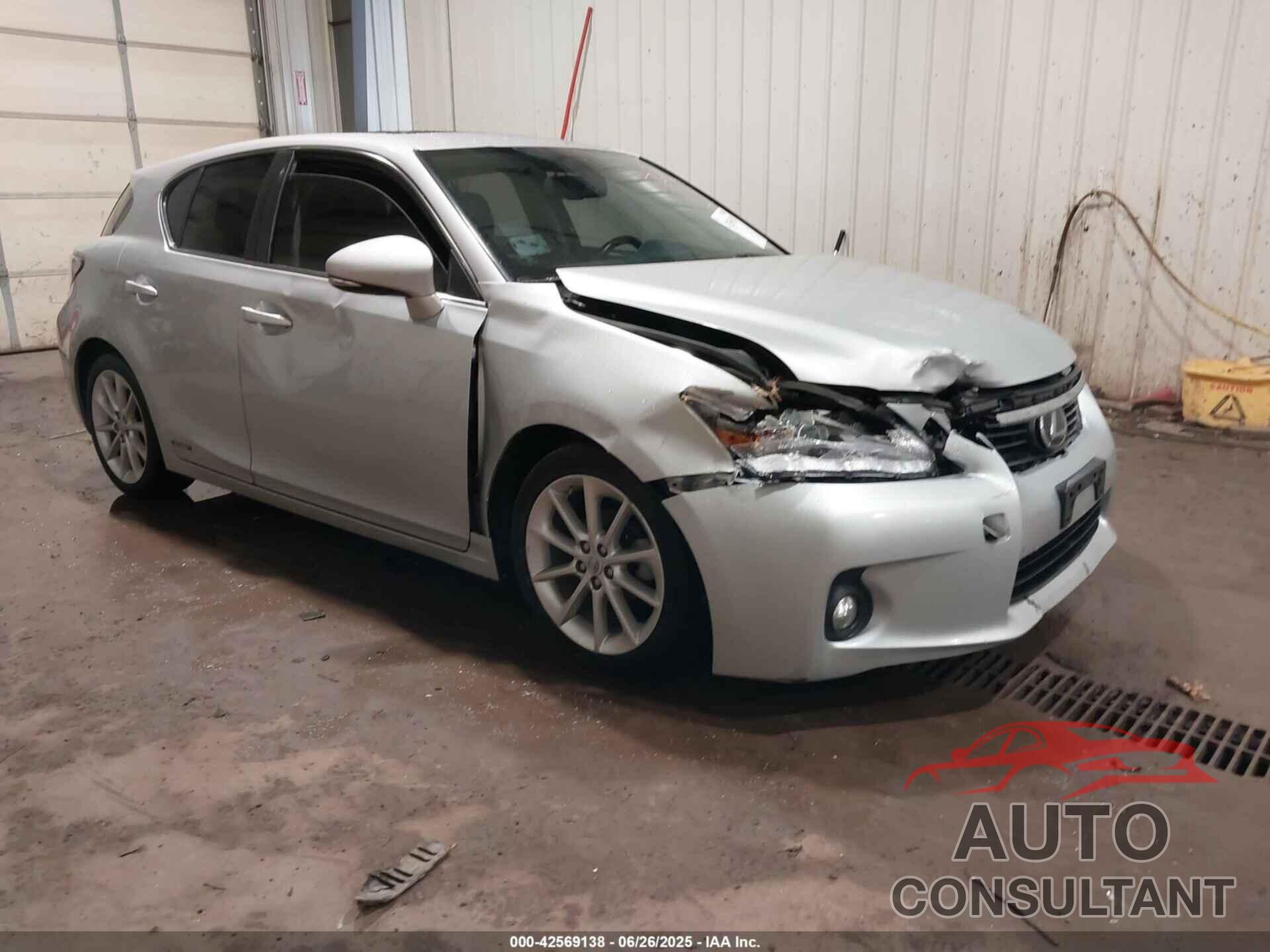 LEXUS CT 200H 2011 - JTHKD5BH8B2008740