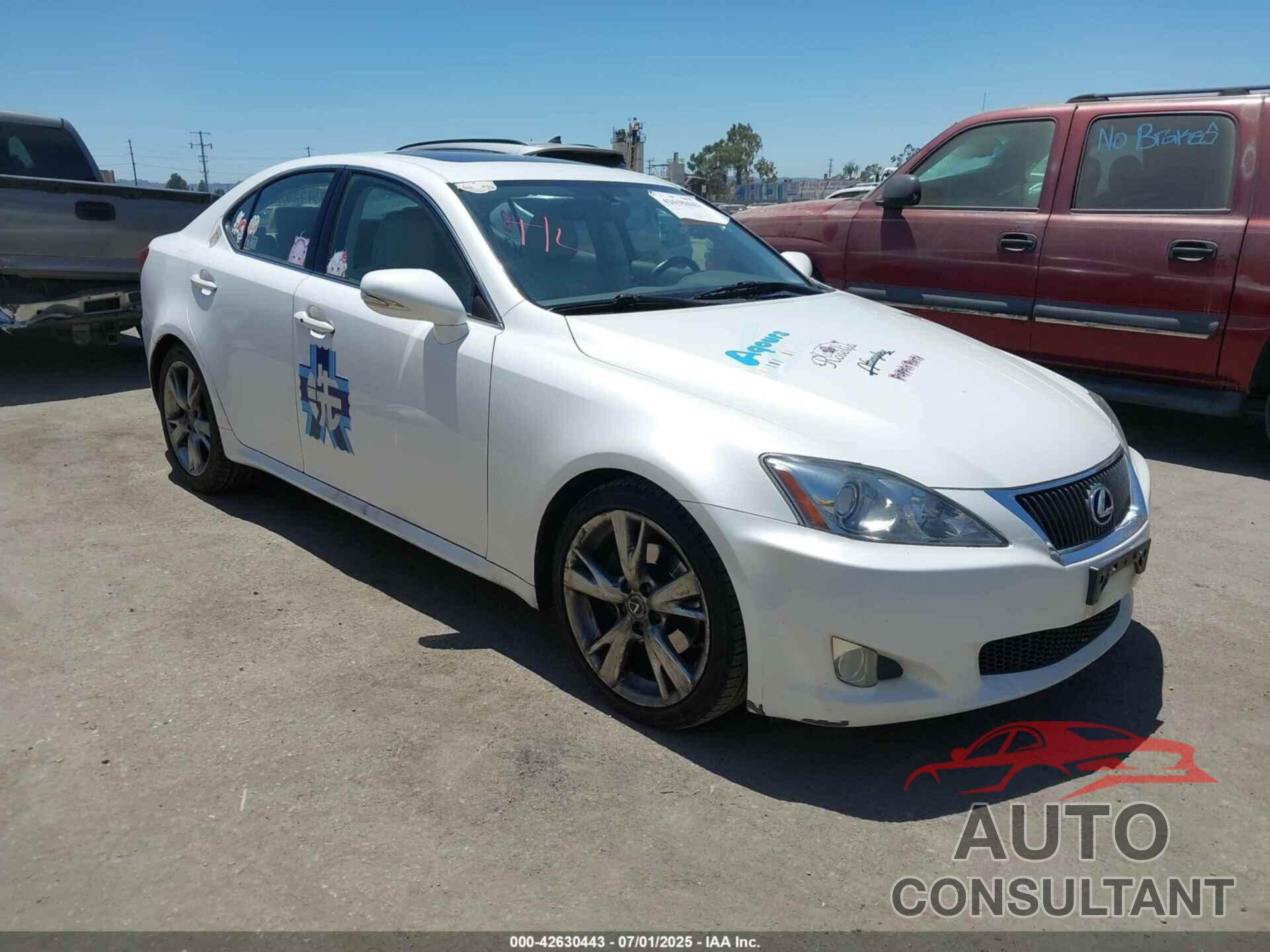 LEXUS IS 250 2009 - JTHBK262995086916