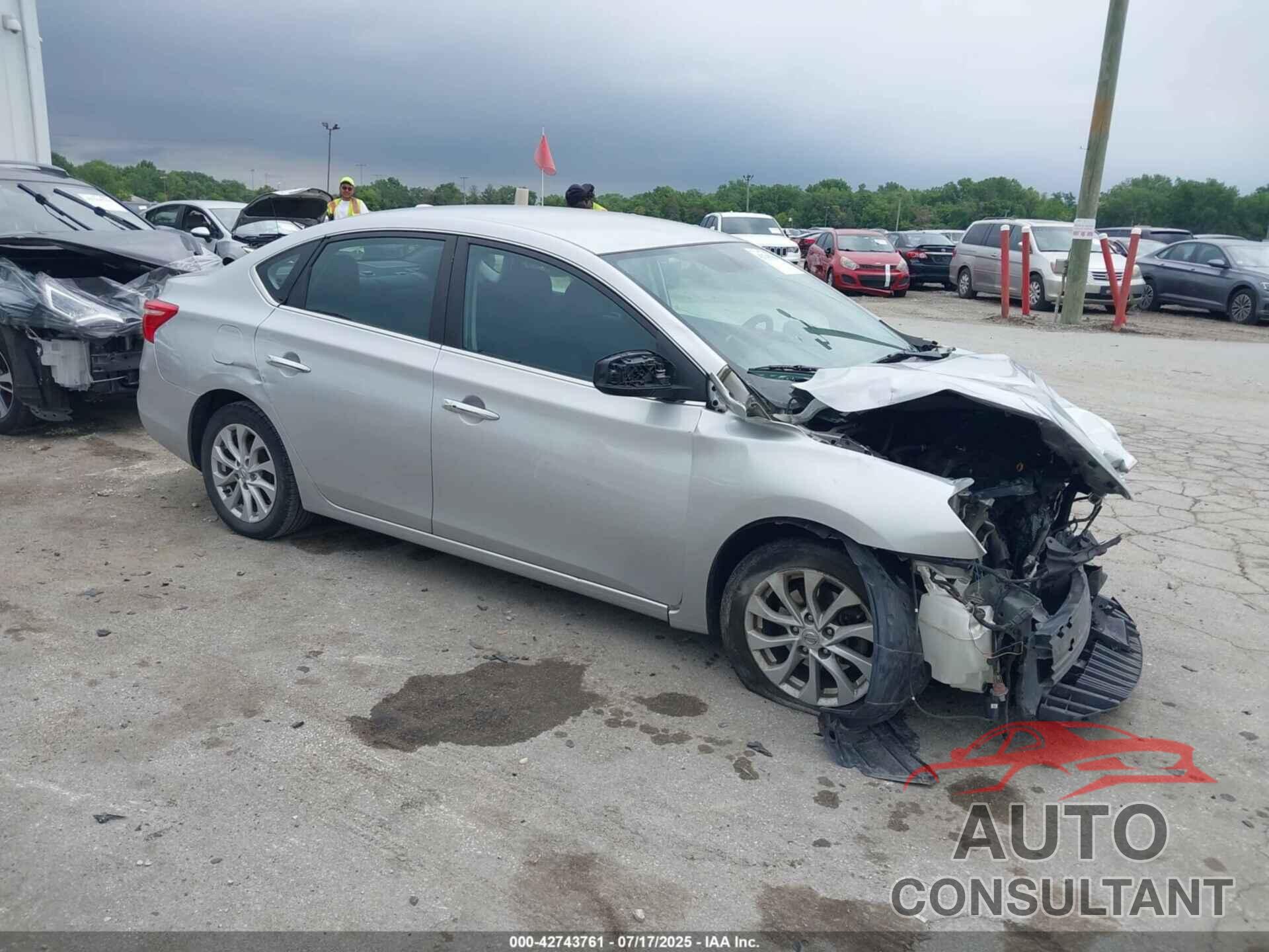 NISSAN SENTRA 2019 - 3N1AB7APXKY284090