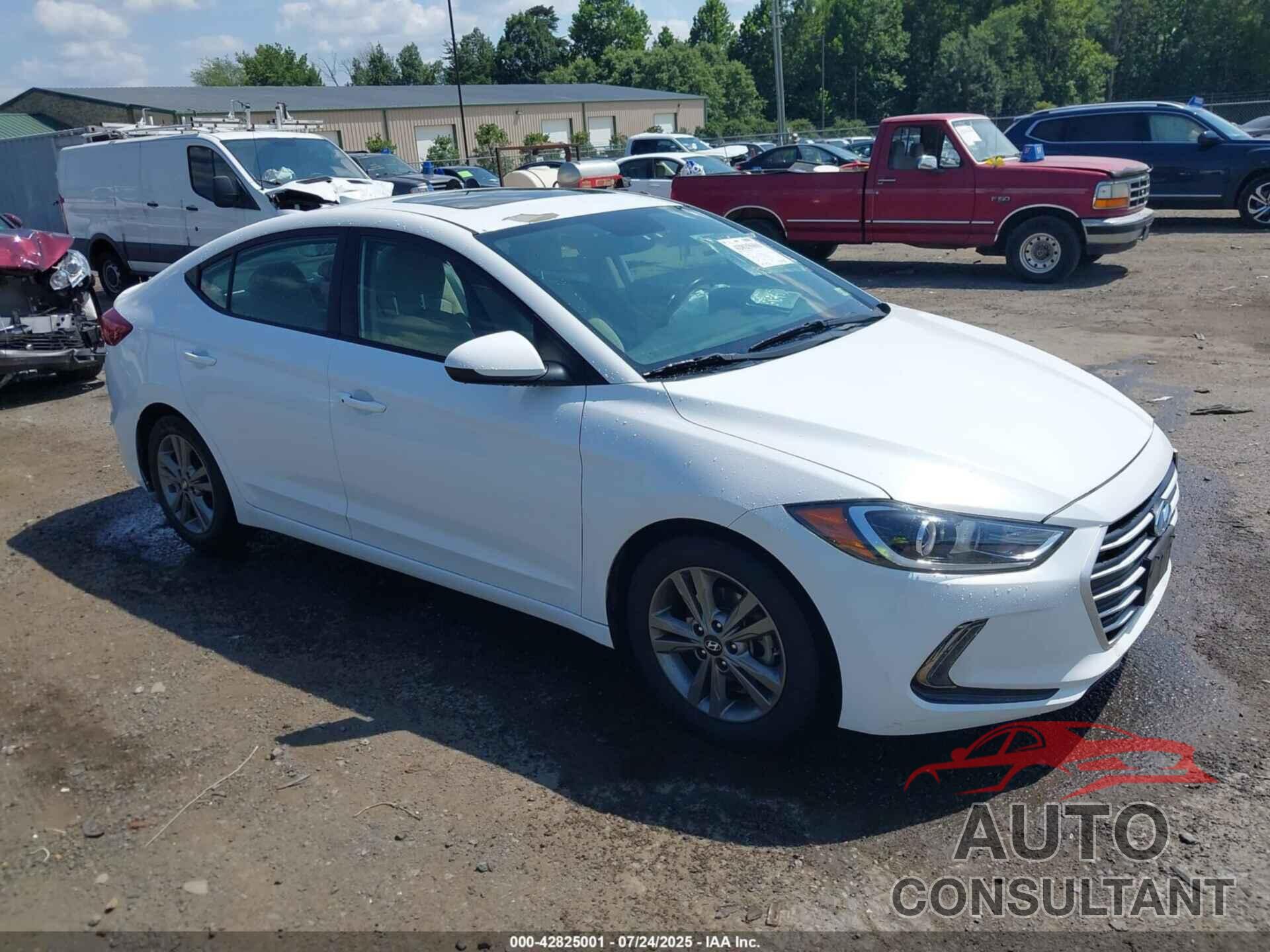 HYUNDAI ELANTRA 2018 - 5NPD84LF2JH322399
