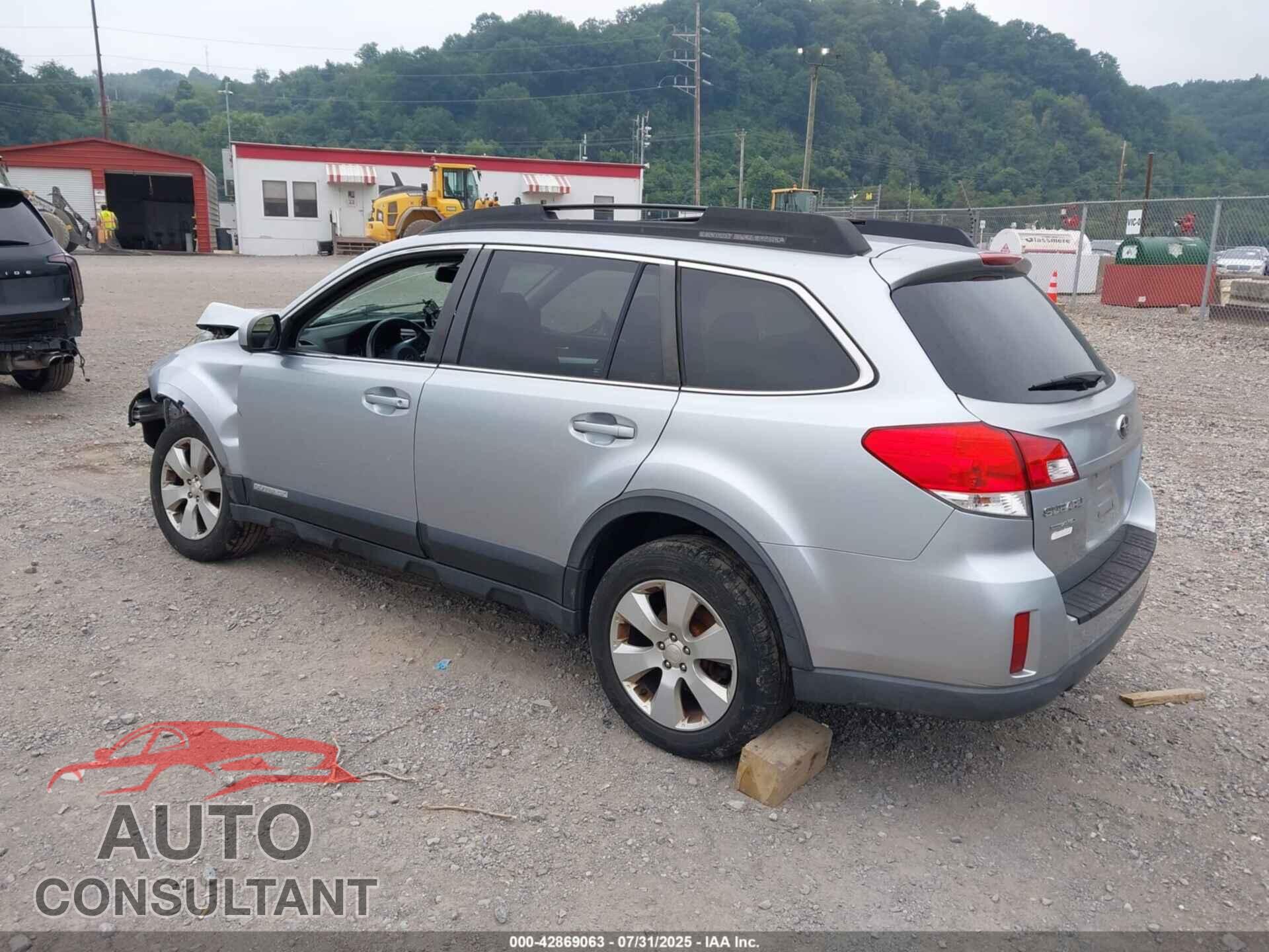 SUBARU OUTBACK 2012 - 4S4BRBCC8C3297971